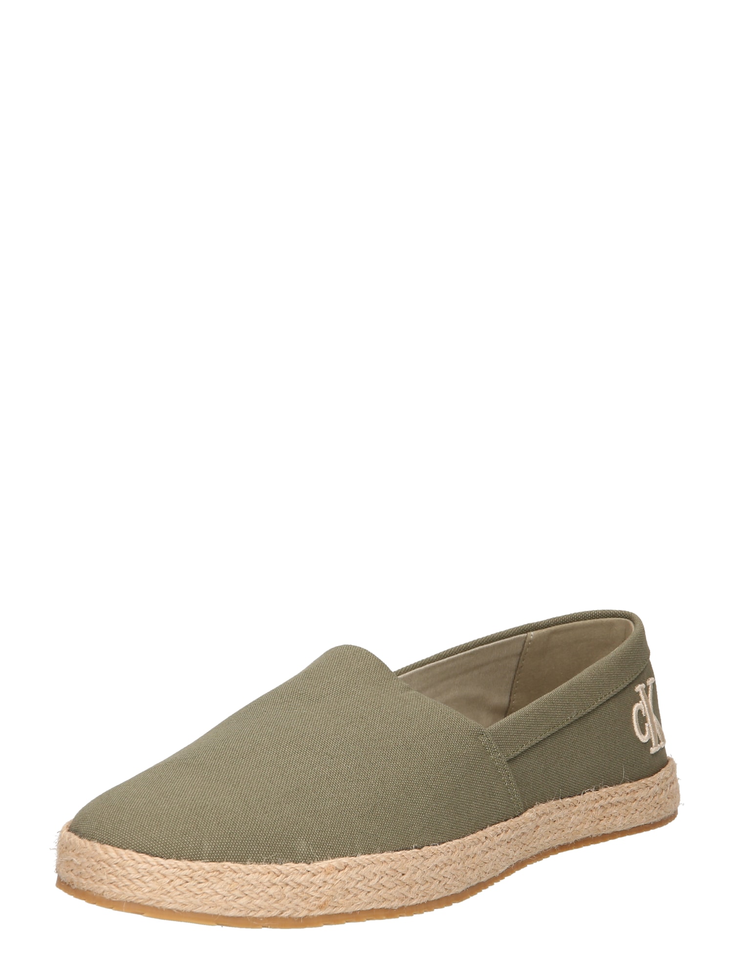 Calvin Klein Jeans Espadrile  bež / oliva