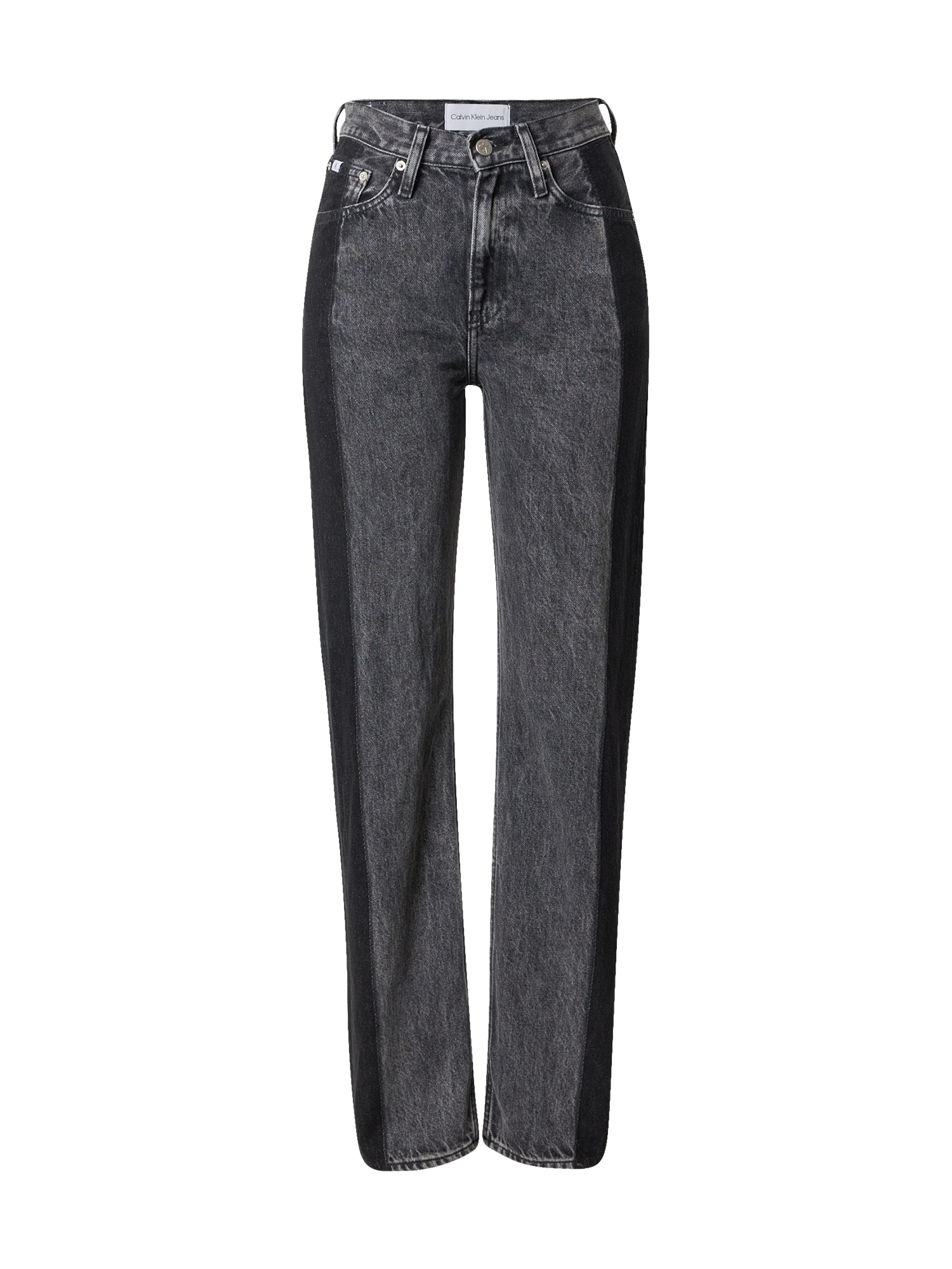 Calvin Klein Jeans Kavbojke  črna / črn denim