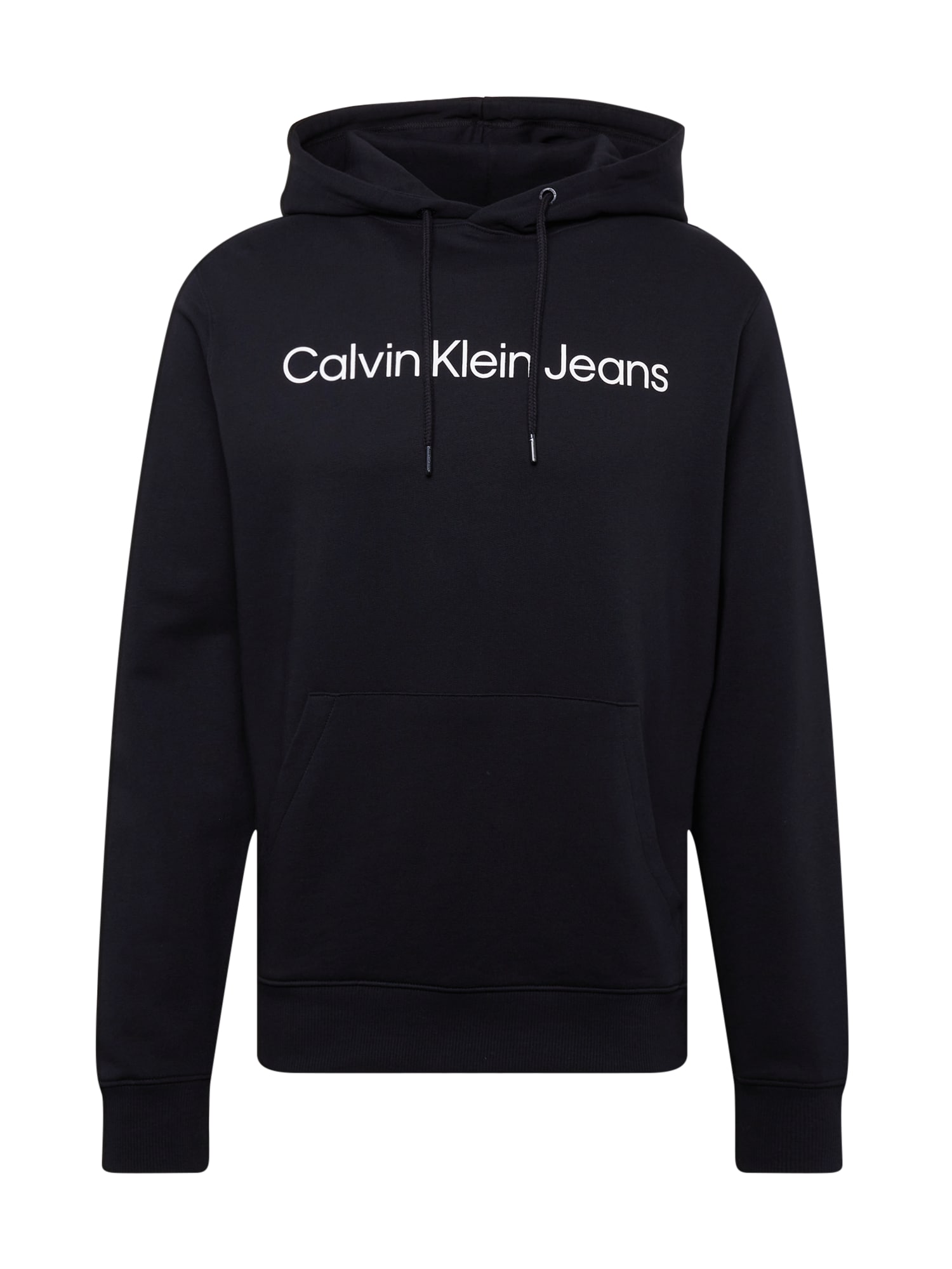 Calvin Klein Jeans Majica  črna / bela