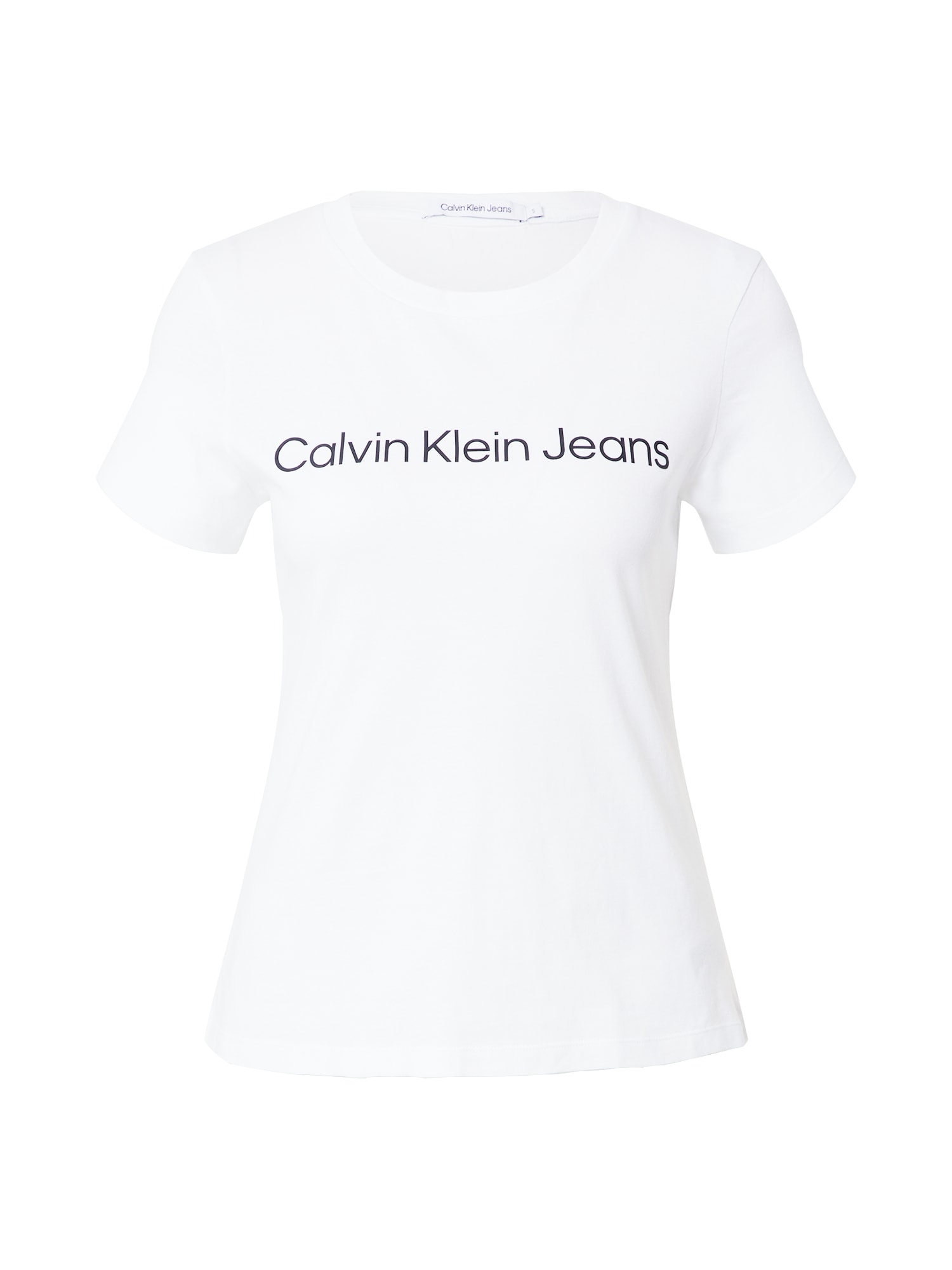 Calvin Klein Jeans Majica  črna / bela