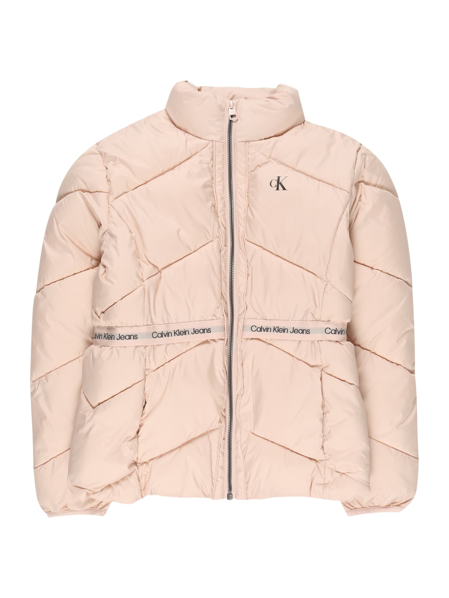 Calvin Klein Jeans Prehodna jakna  puder / črna