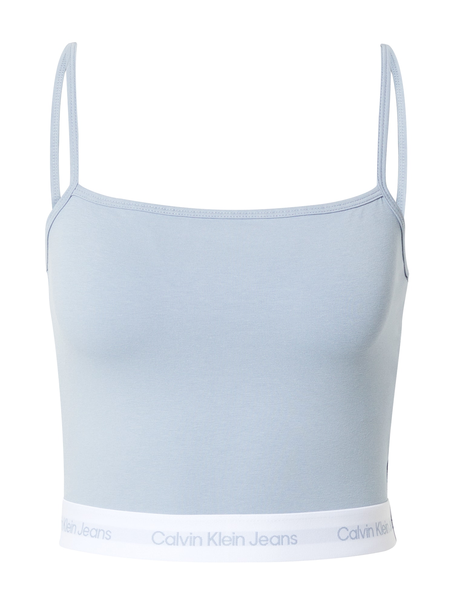Calvin Klein Jeans Top  svetlo modra / bela