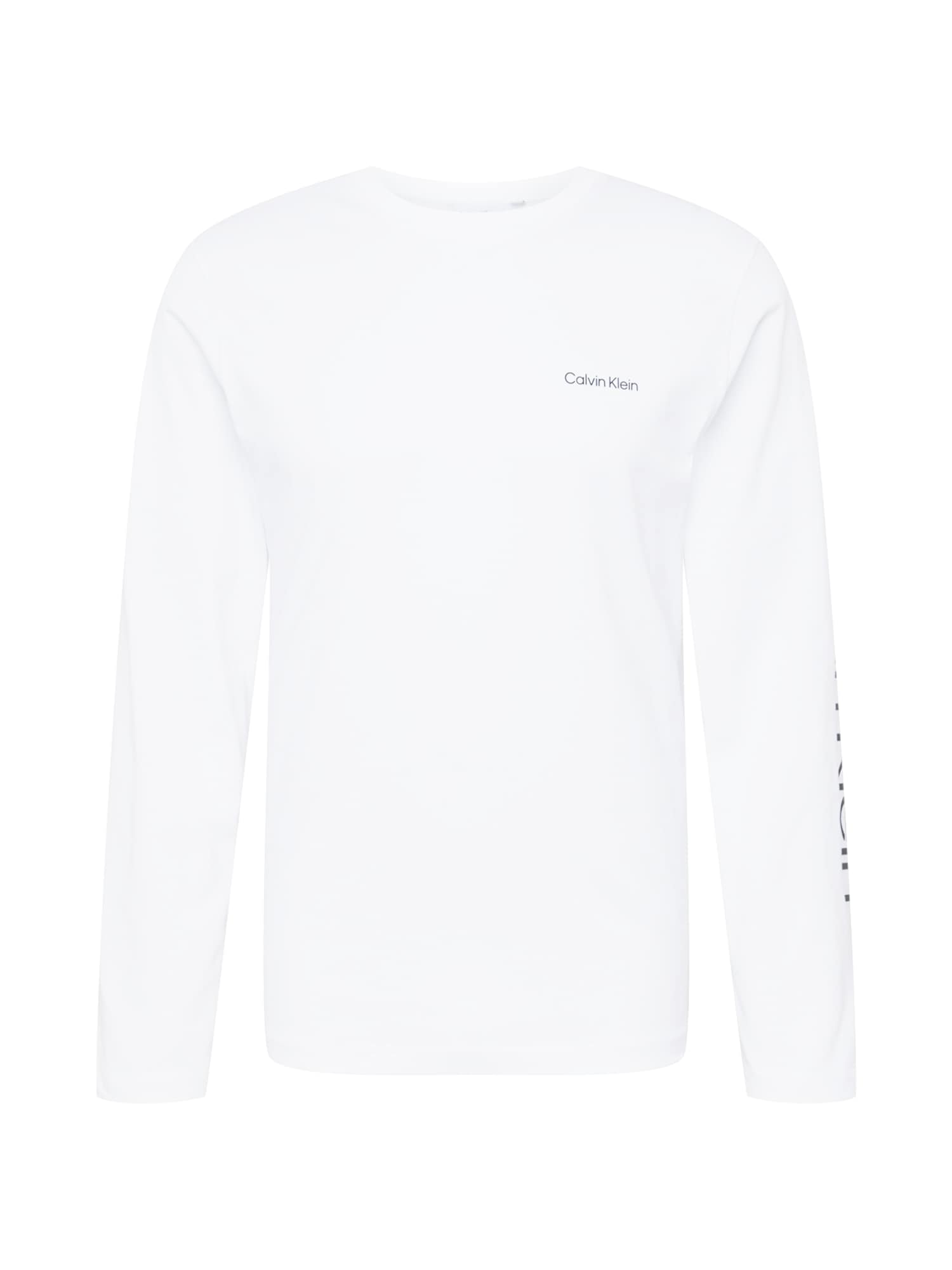 Calvin Klein Majica  črna / bela