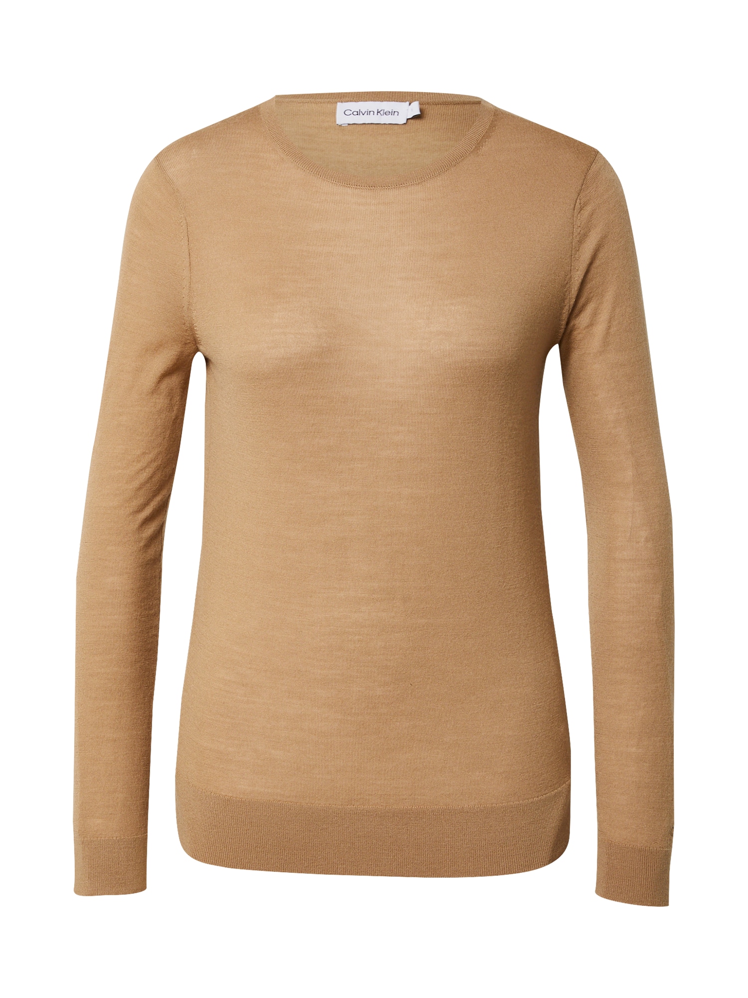 Calvin Klein Pulover  svetlo rjava