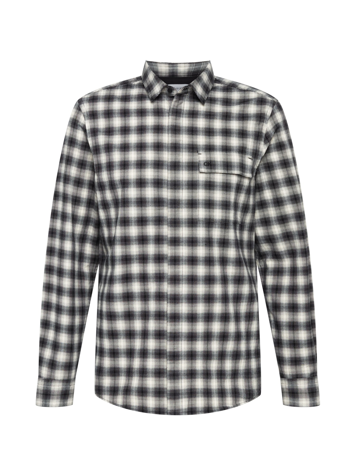 Calvin Klein Srajca  črna / bela