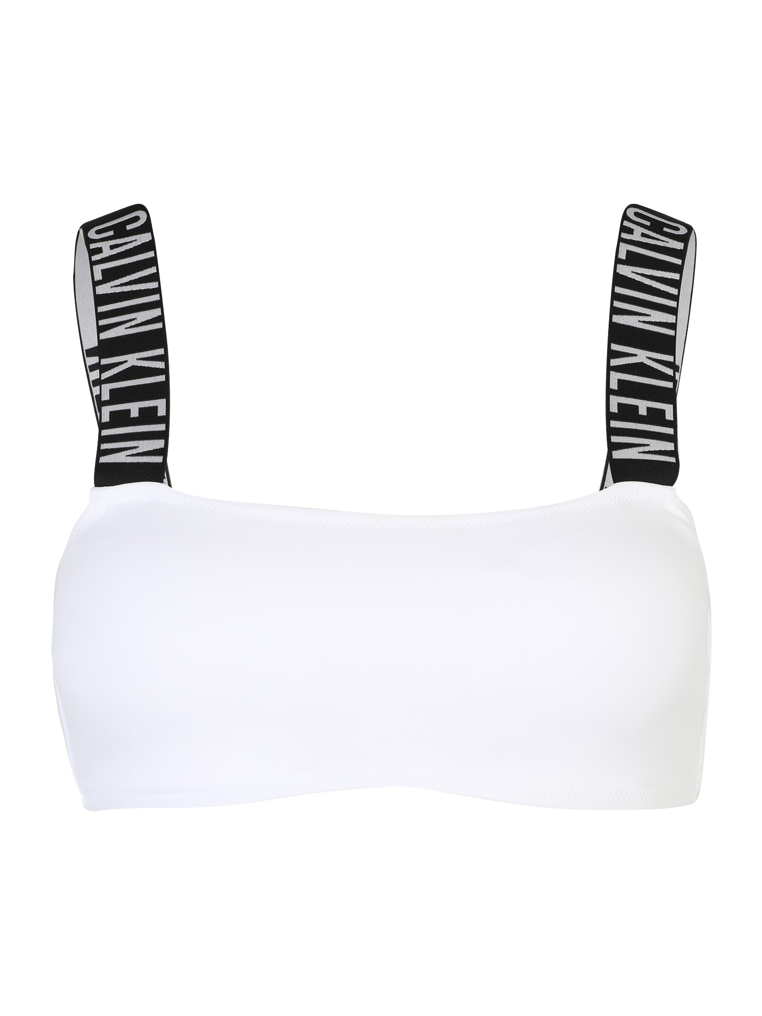 Calvin Klein Swimwear Bikini zgornji del  črna / bela