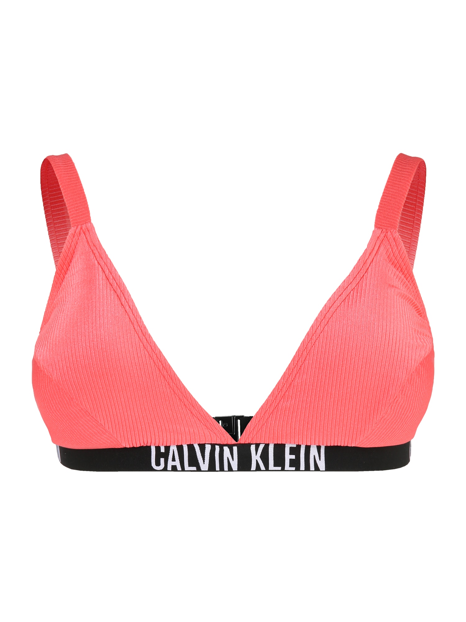 Calvin Klein Swimwear Bikini zgornji del  korala / črna / bela