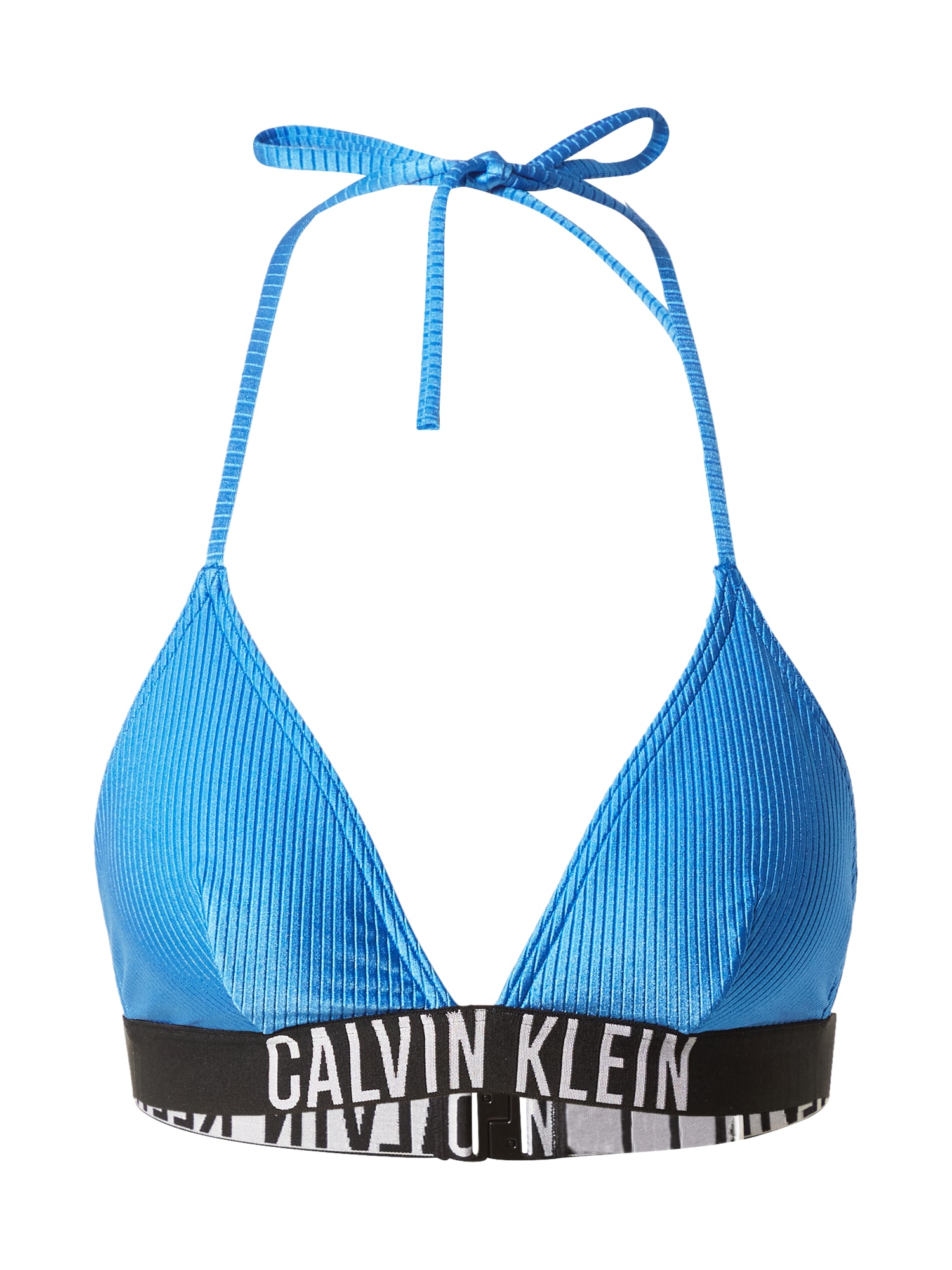 Calvin Klein Swimwear Bikini zgornji del  modra / črna / bela