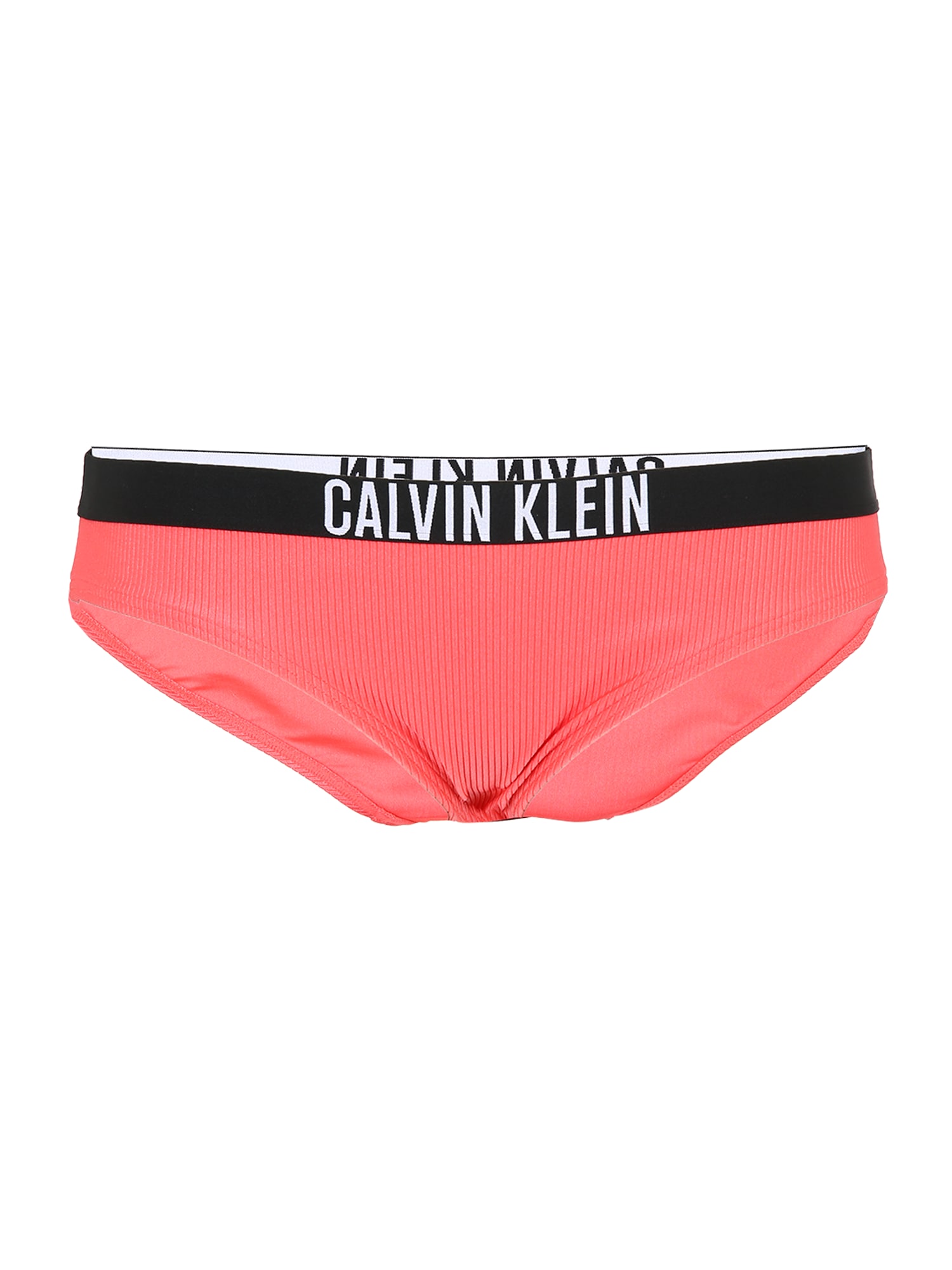Calvin Klein Swimwear Plus Bikini hlačke  marelica / črna / bela