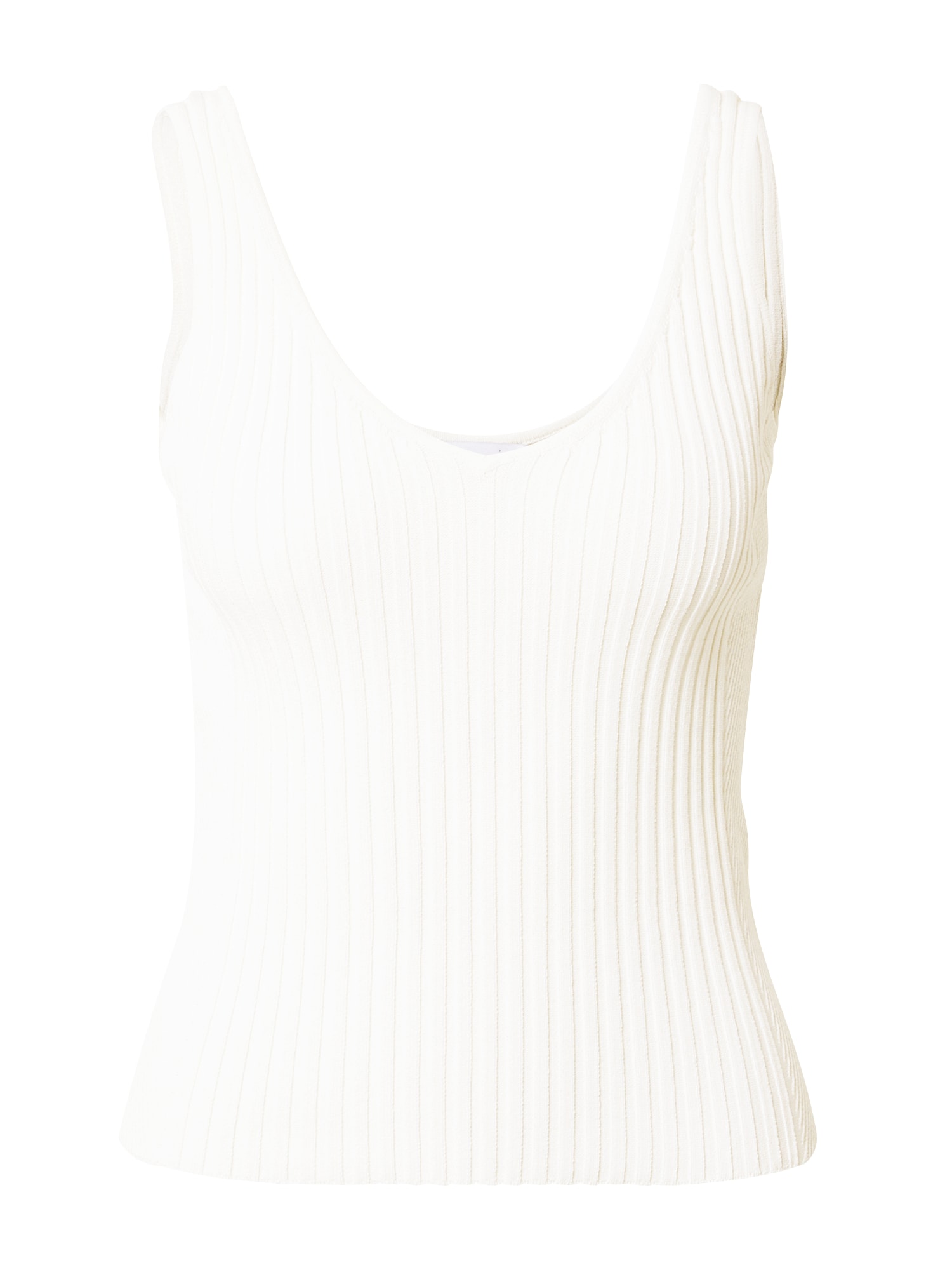 Calvin Klein Top z naramnicami  bela