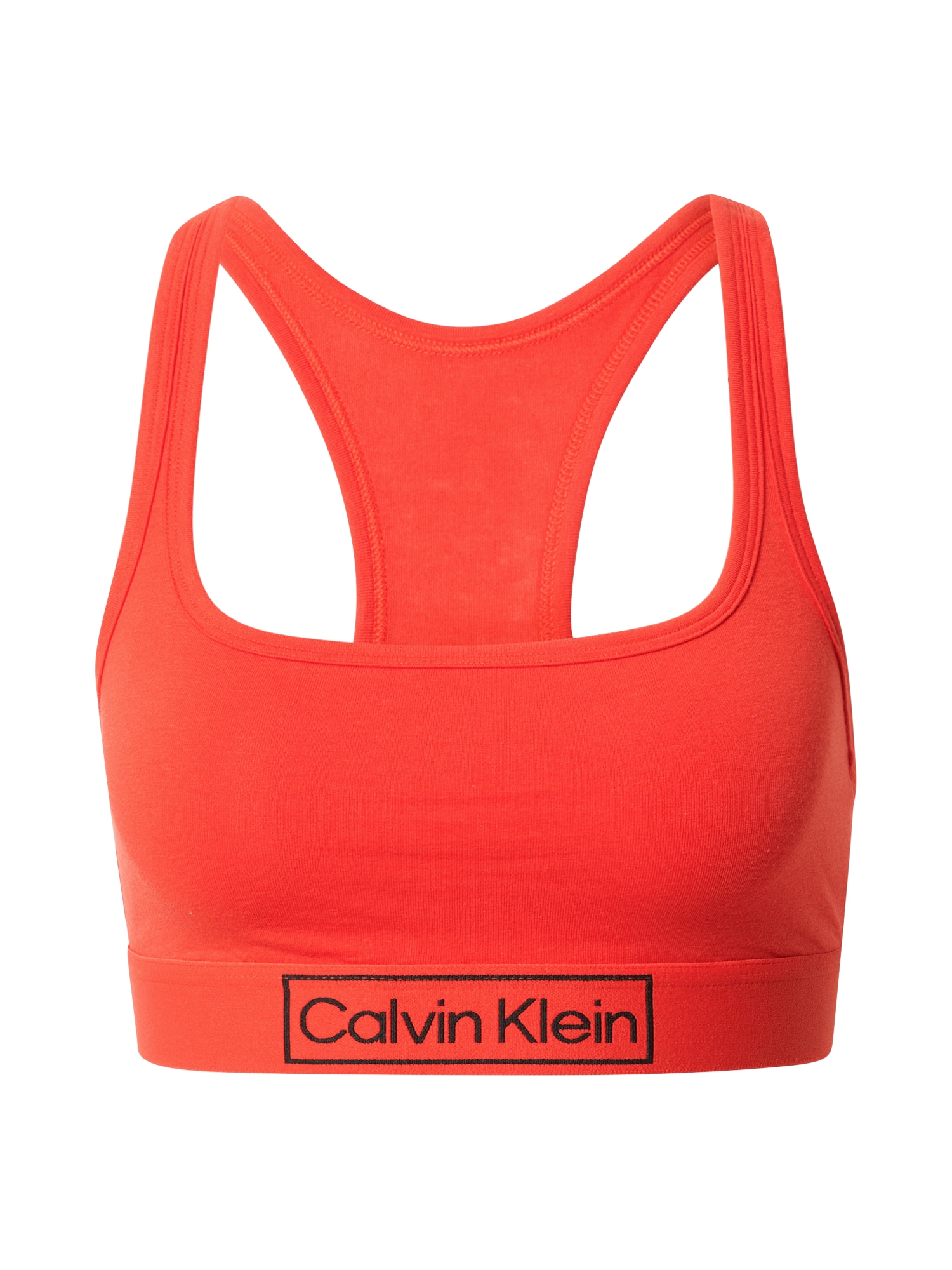 Calvin Klein Underwear Nedrček  oranžno rdeča / črna