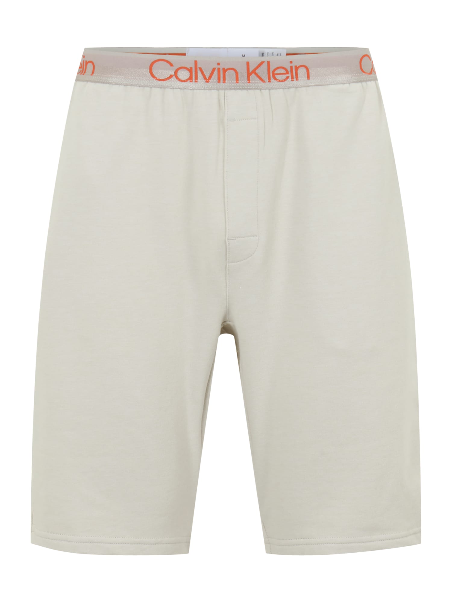 Calvin Klein Underwear Spodnji del pižame  siva / oranžna