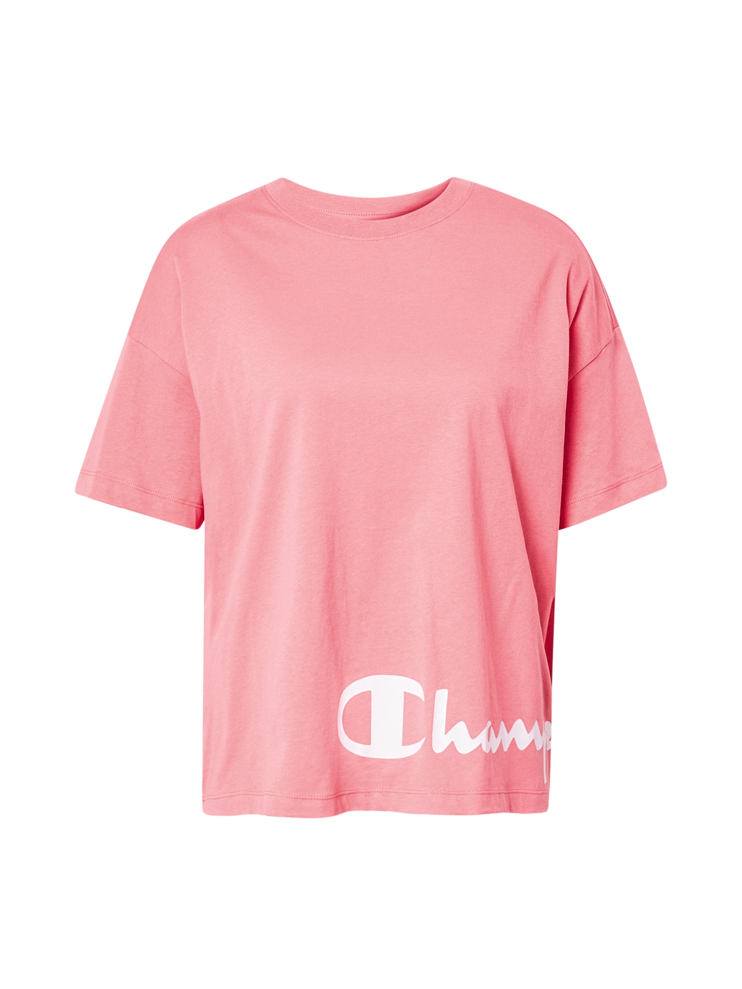 Champion Authentic Athletic Apparel Široka majica  roza / bela