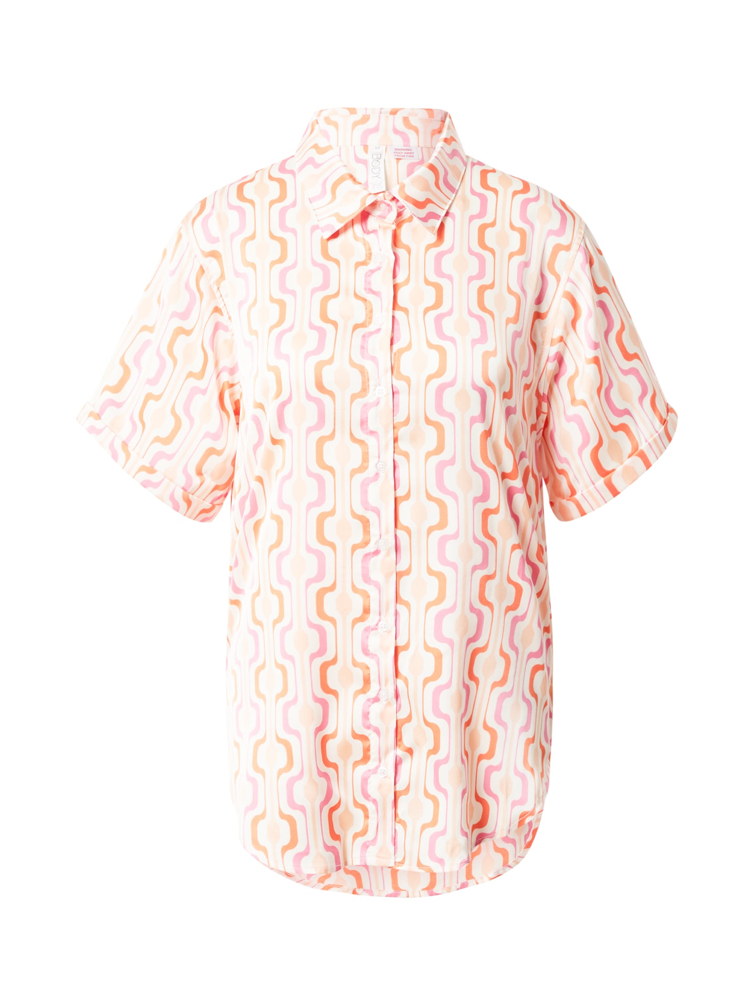 Cotton On Body Majica za spanje  svetlo lila / oranžna / breskev