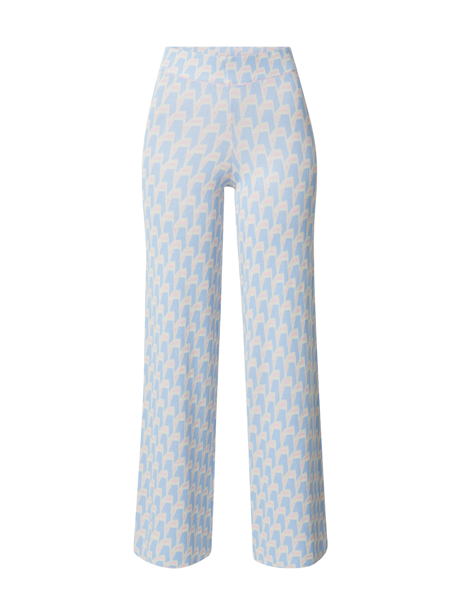 Cotton On Body Spodnji del pižame  svetlo modra / roza / bela