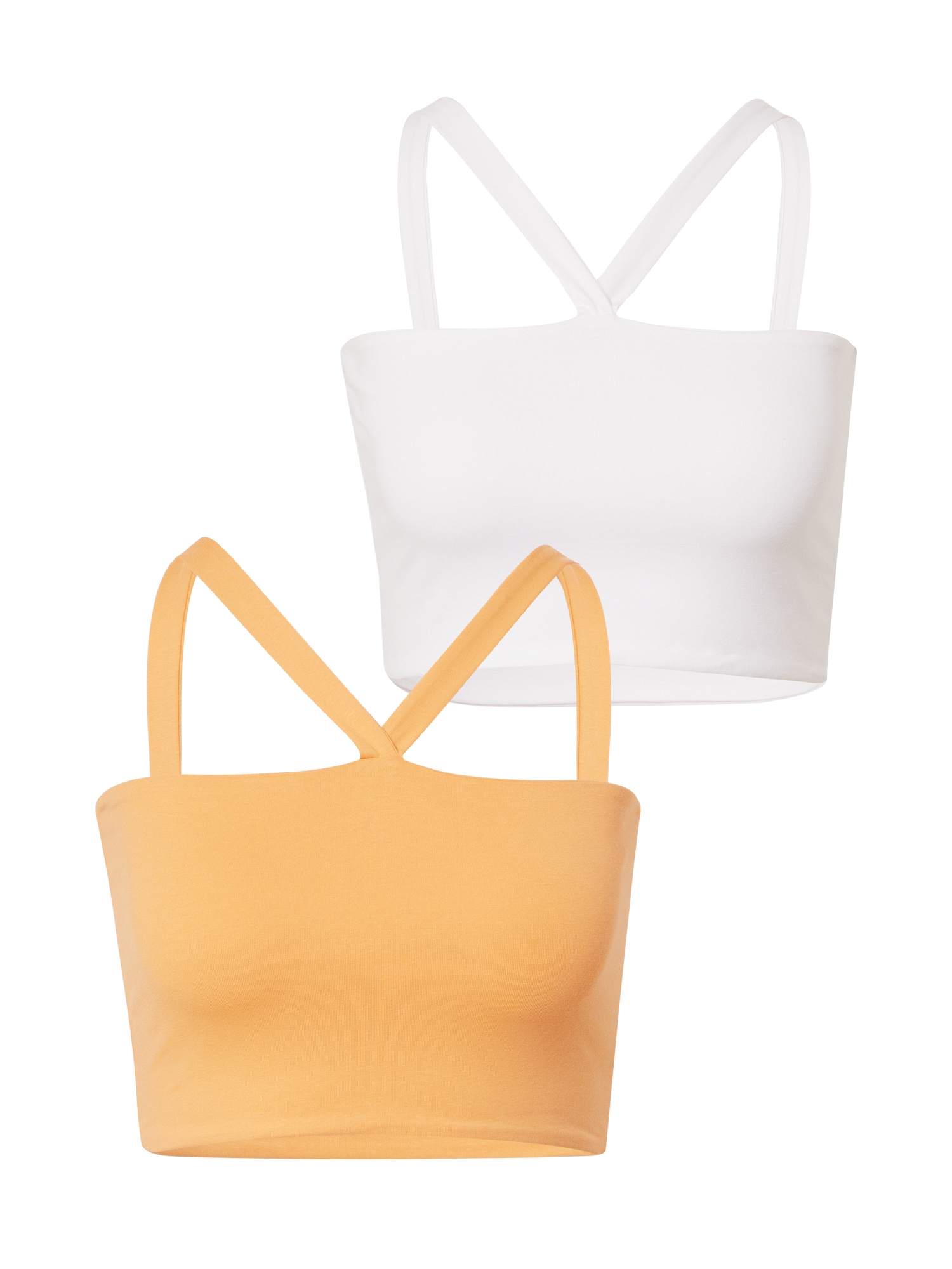 Cotton On Top  mandarina / bela