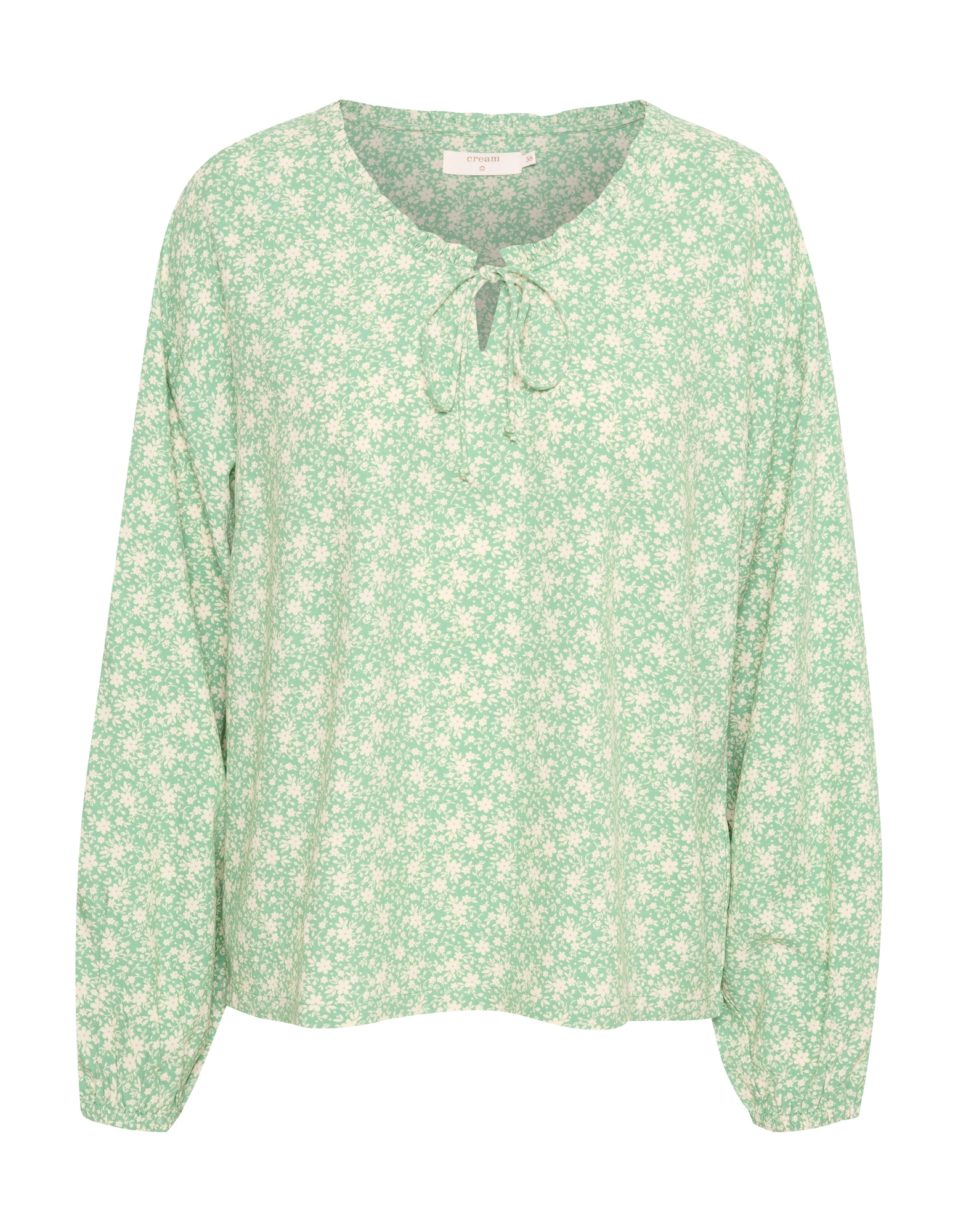 Cream Bluza 'Vimma'  kremna / zelena