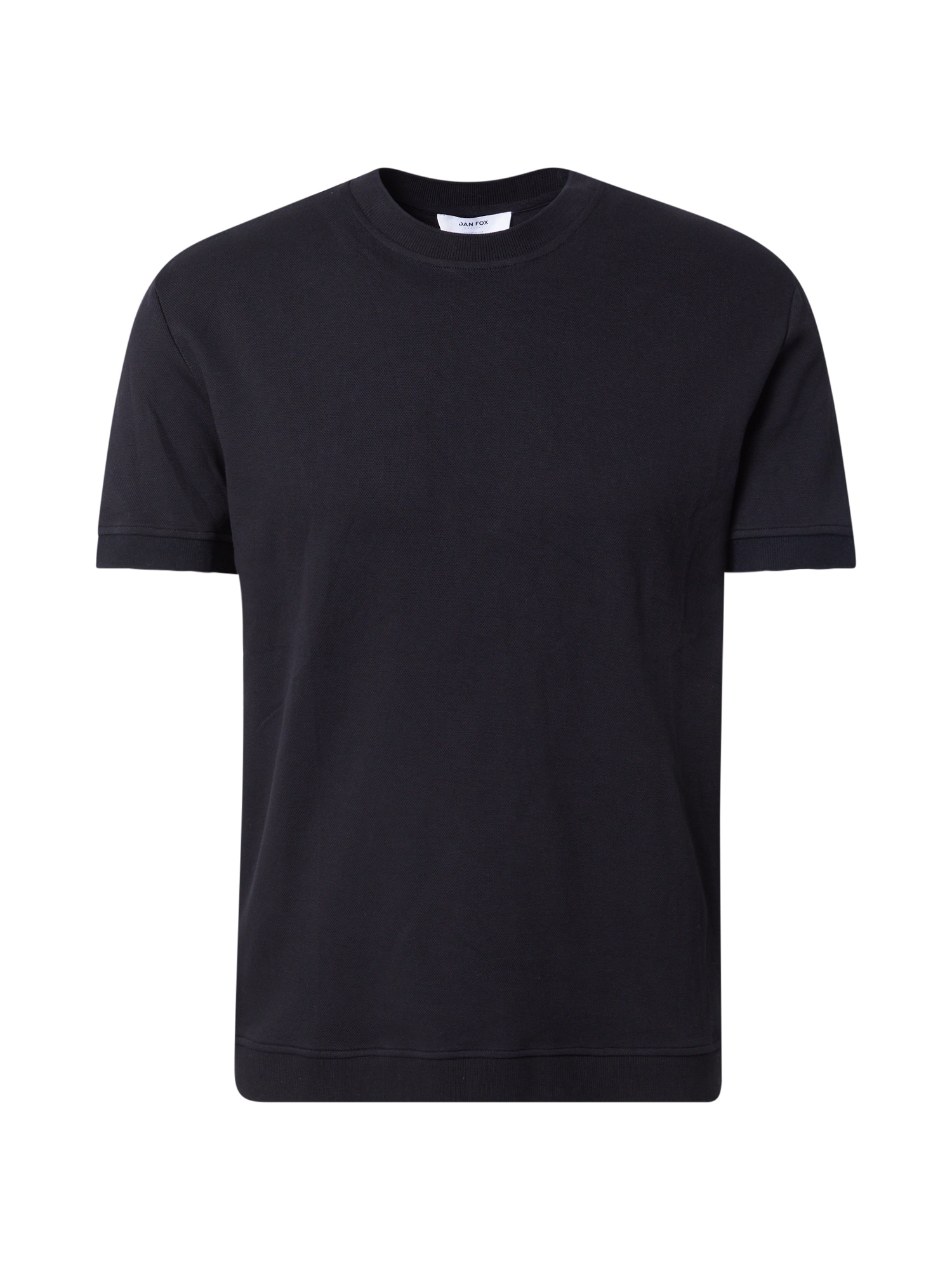 DAN FOX APPAREL Majica 'Christos'  črna