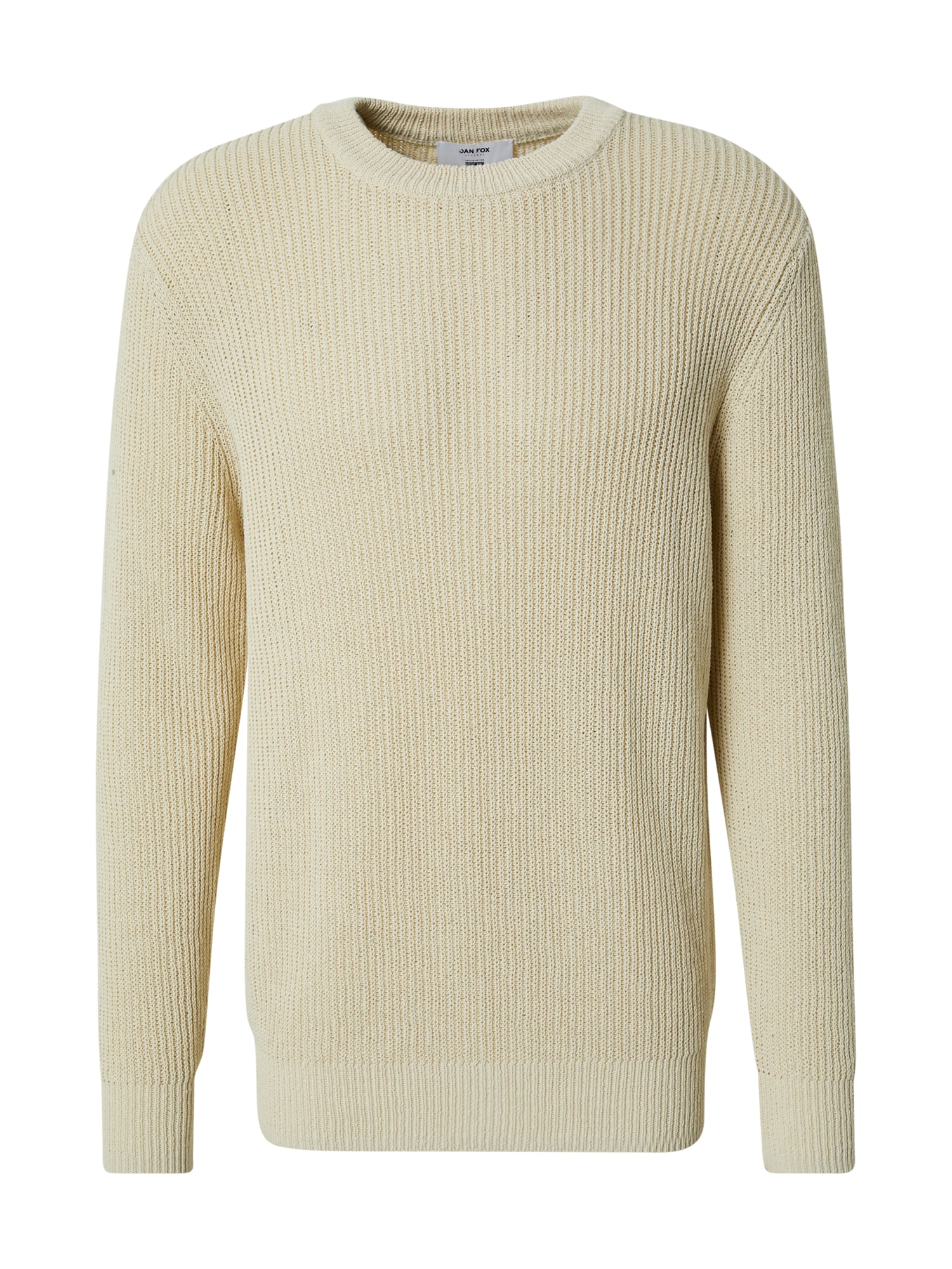 DAN FOX APPAREL Pulover 'Claas'  off-bela