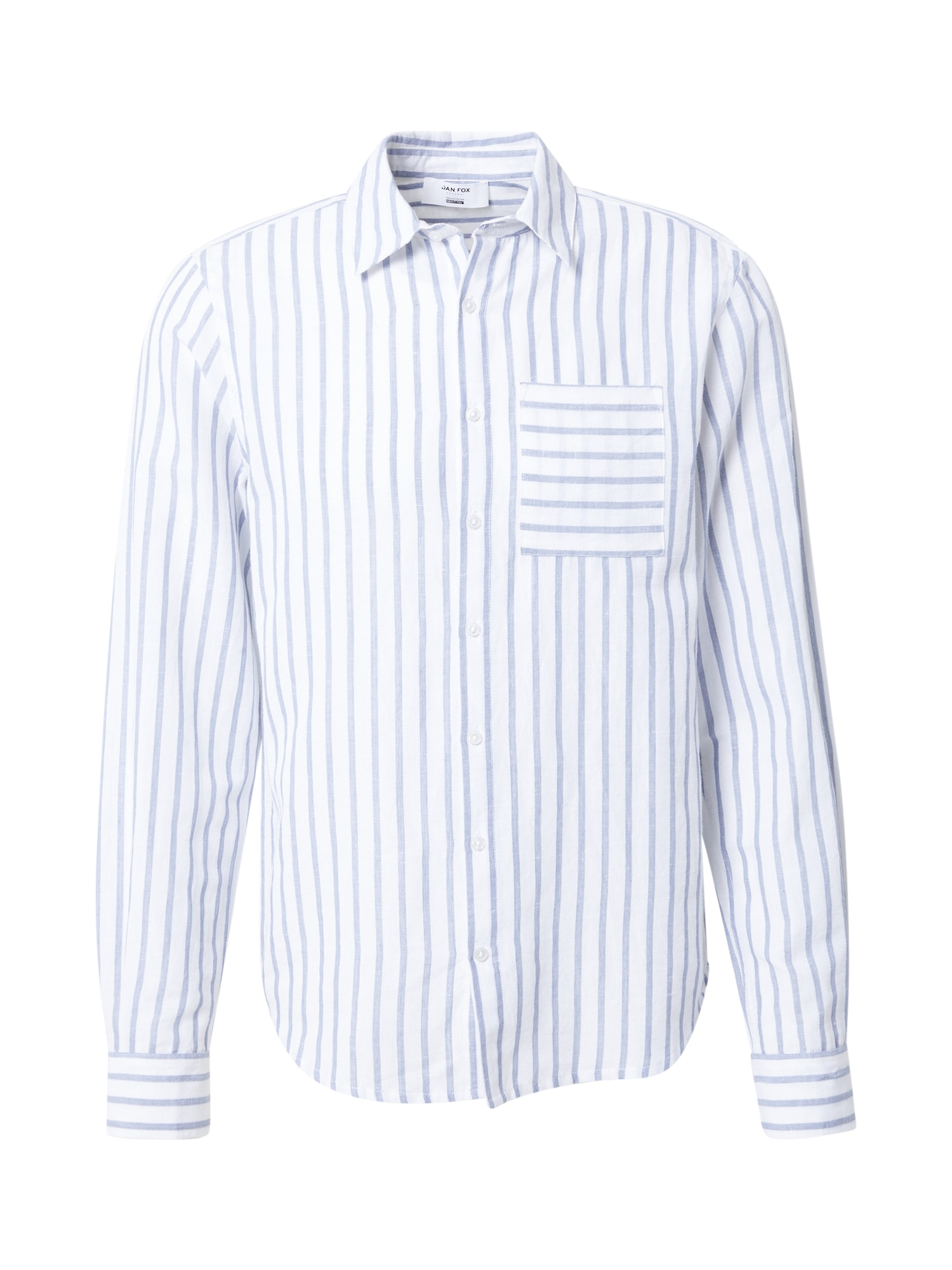 DAN FOX APPAREL Srajca 'Janosch'  modra / bela