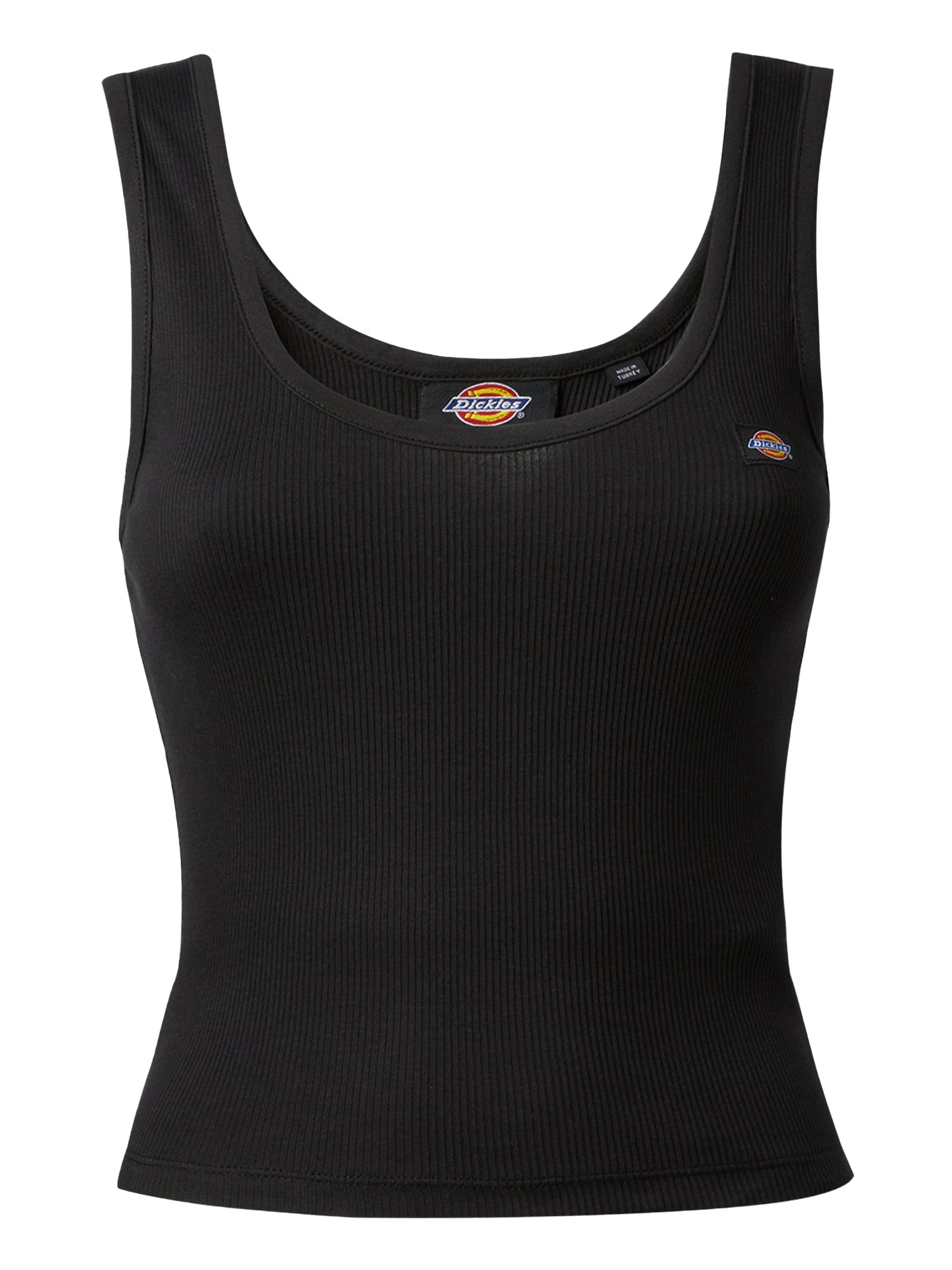DICKIES Majica 'MAPLETON'  rumena / rdeča / črna / bela