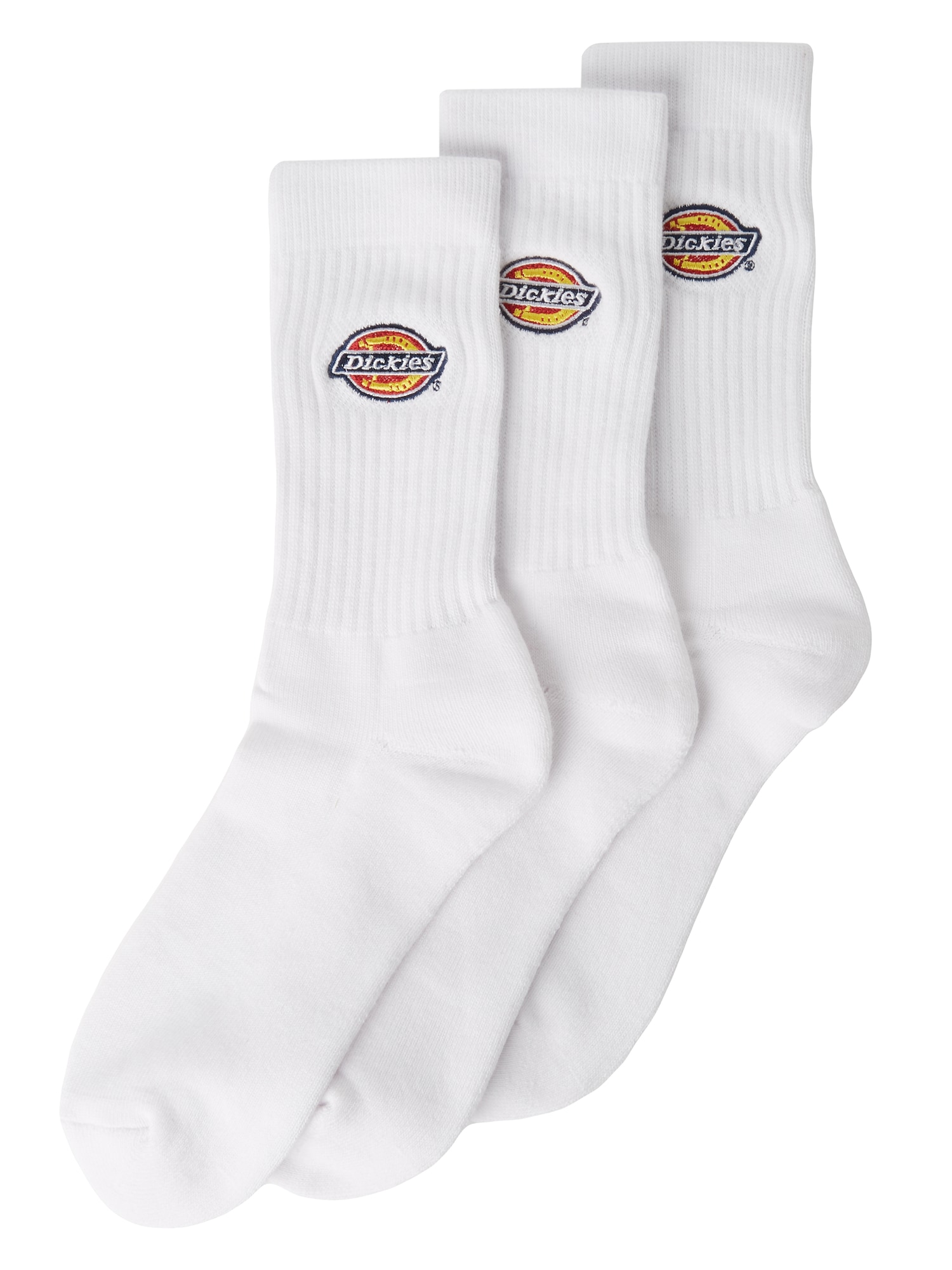 DICKIES Nogavice 'Valley Grove'  mornarska / rumena / rdeča / bela