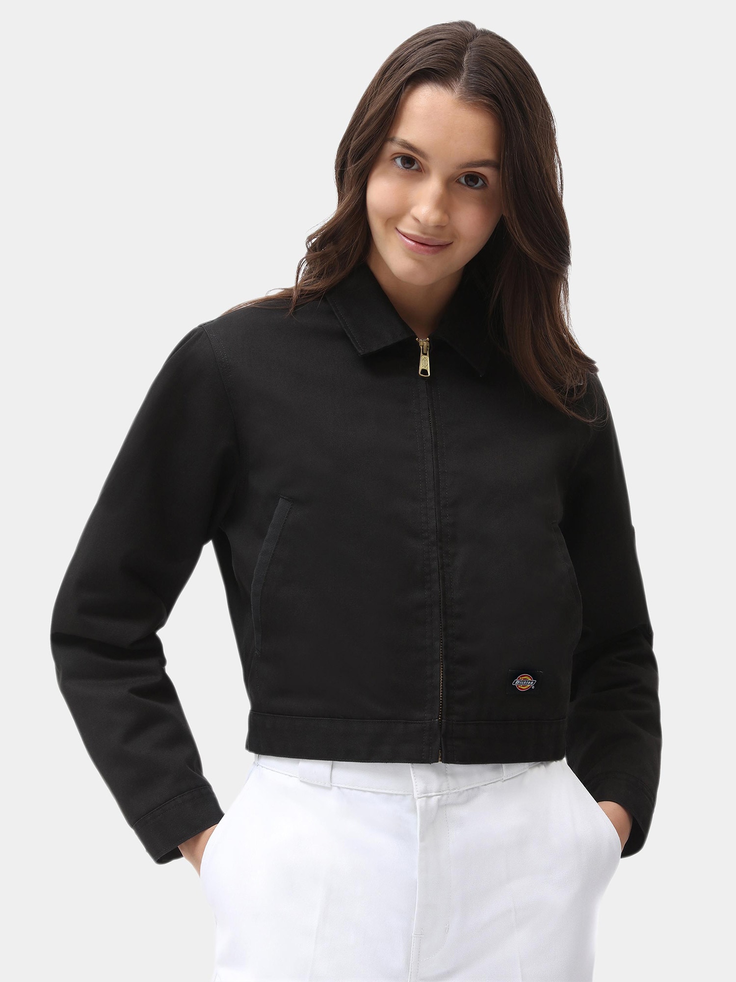 DICKIES Prehodna jakna 'EISENHOWER'  mešane barve / črna