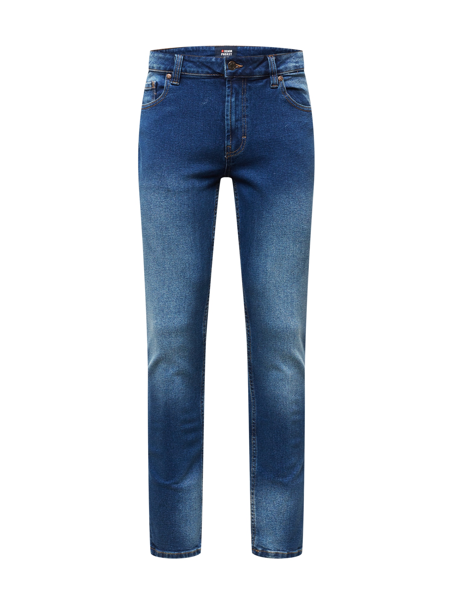 Denim Project Kavbojke 'Mr. Red'  moder denim