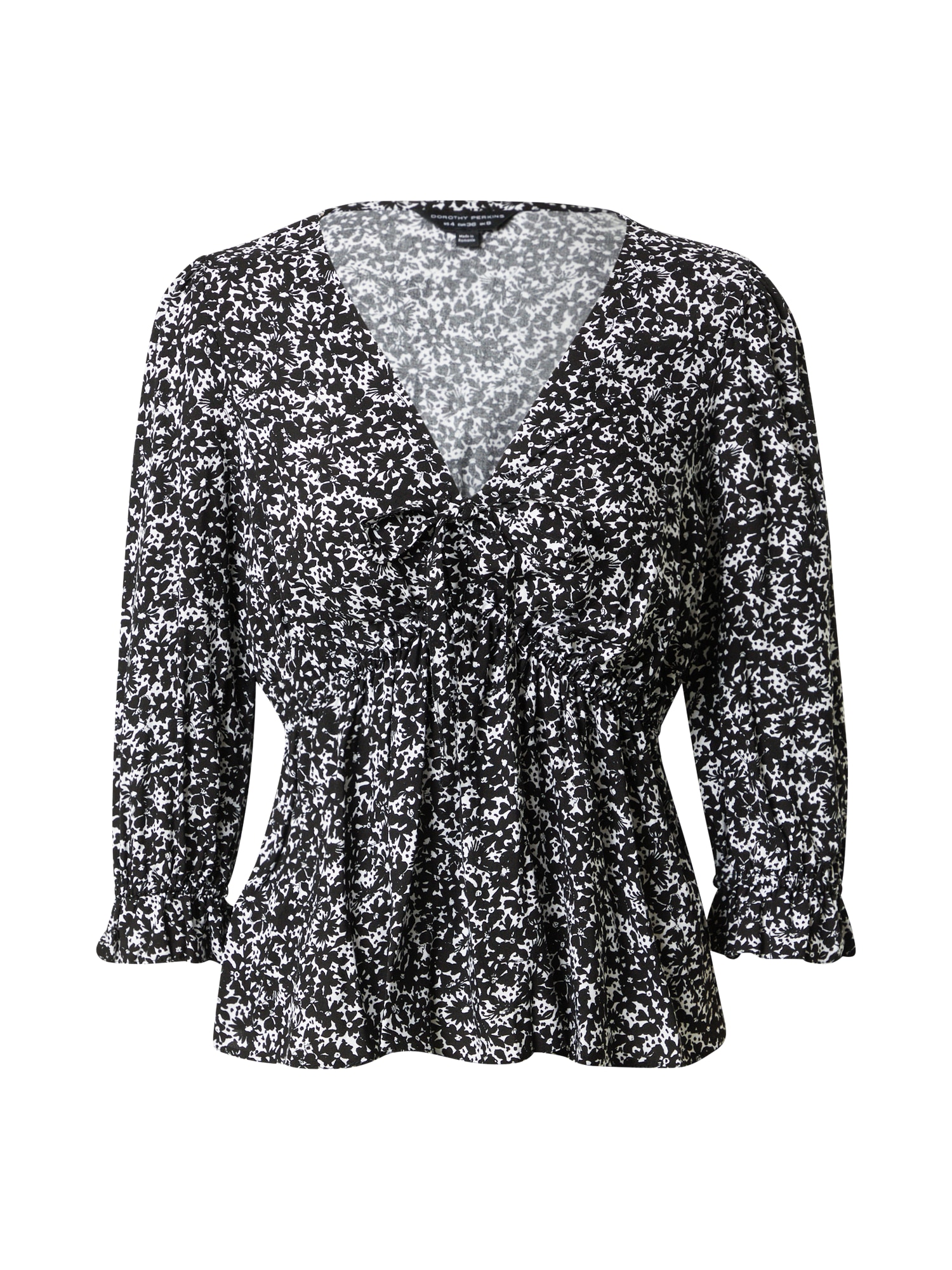 Dorothy Perkins Bluza  črna / bela