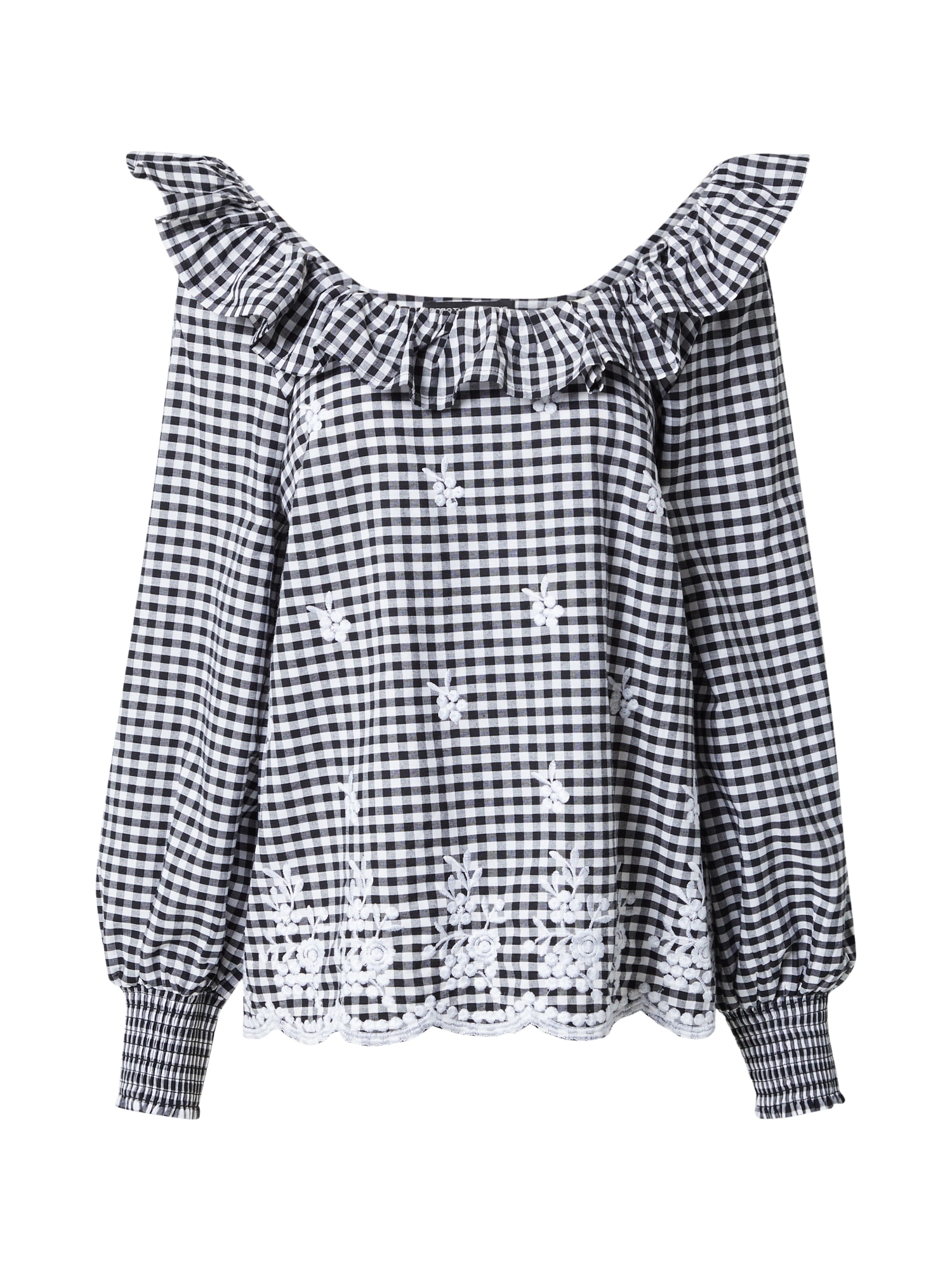 Dorothy Perkins Bluza  črna / bela