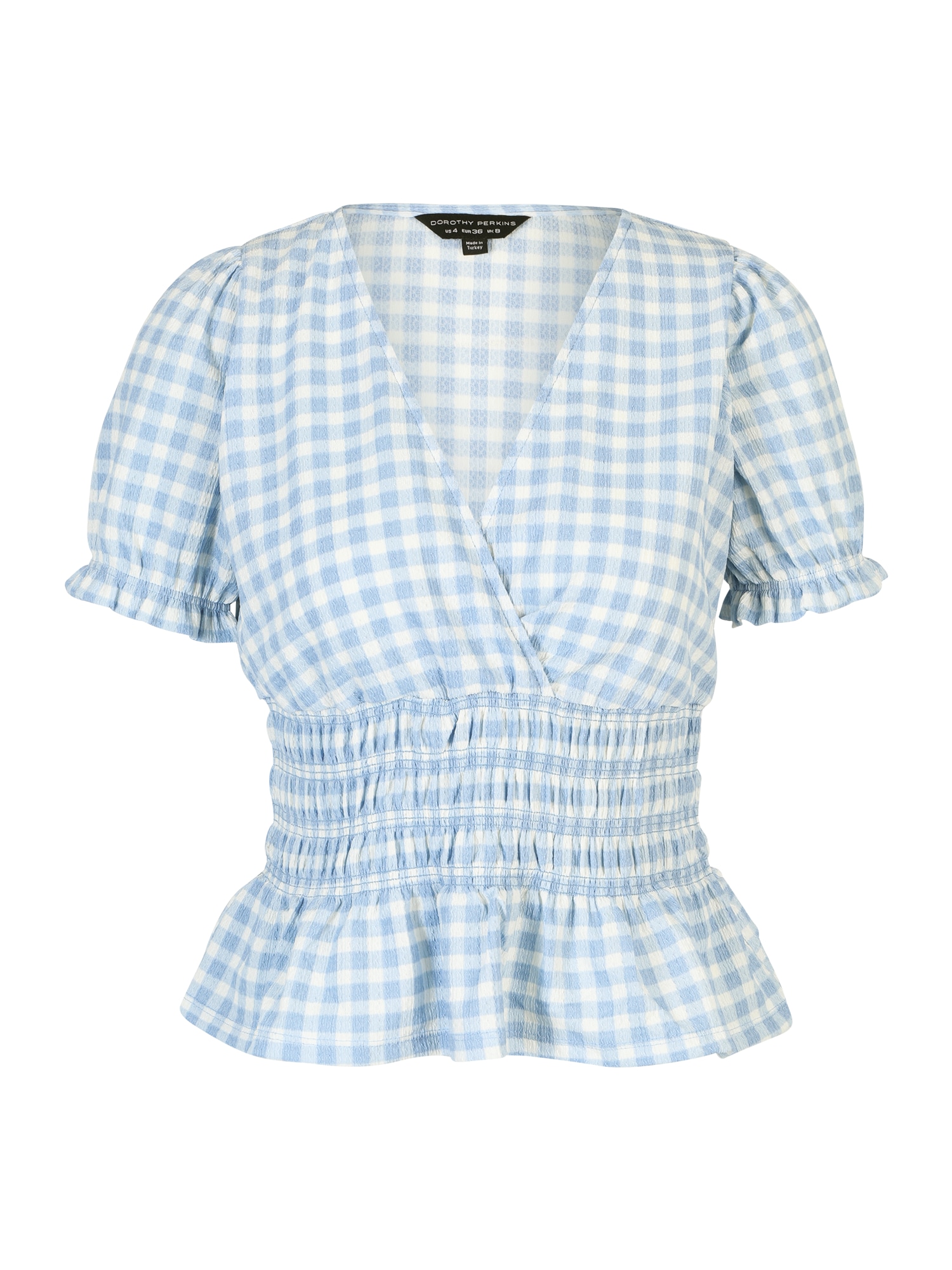 Dorothy Perkins Bluza  svetlo modra / bela