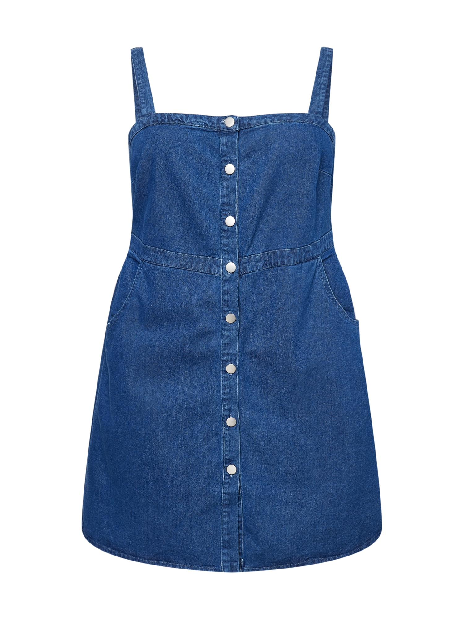 Dorothy Perkins Curve Dolga srajca  moder denim