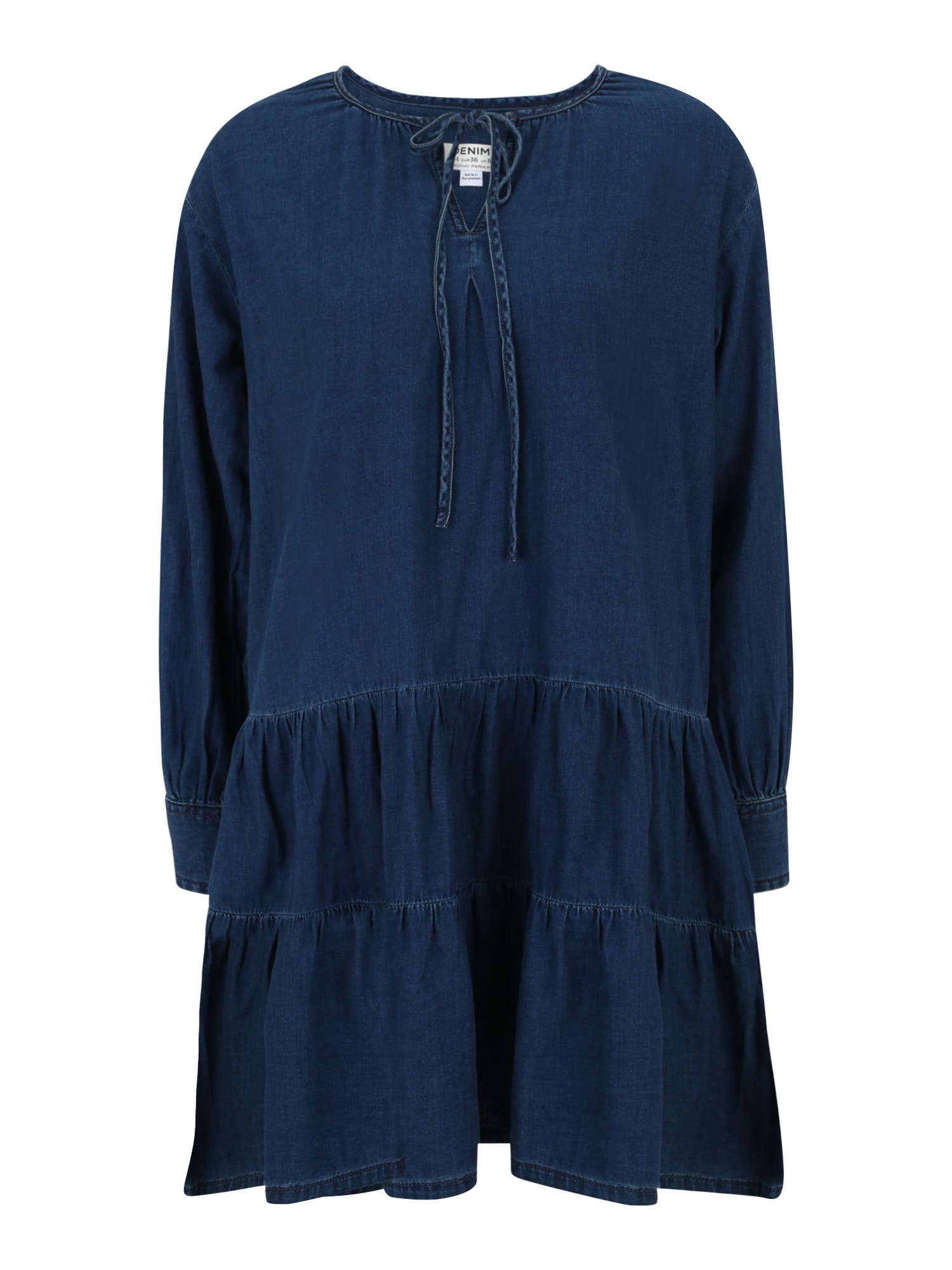 Dorothy Perkins Dolga srajca  moder denim