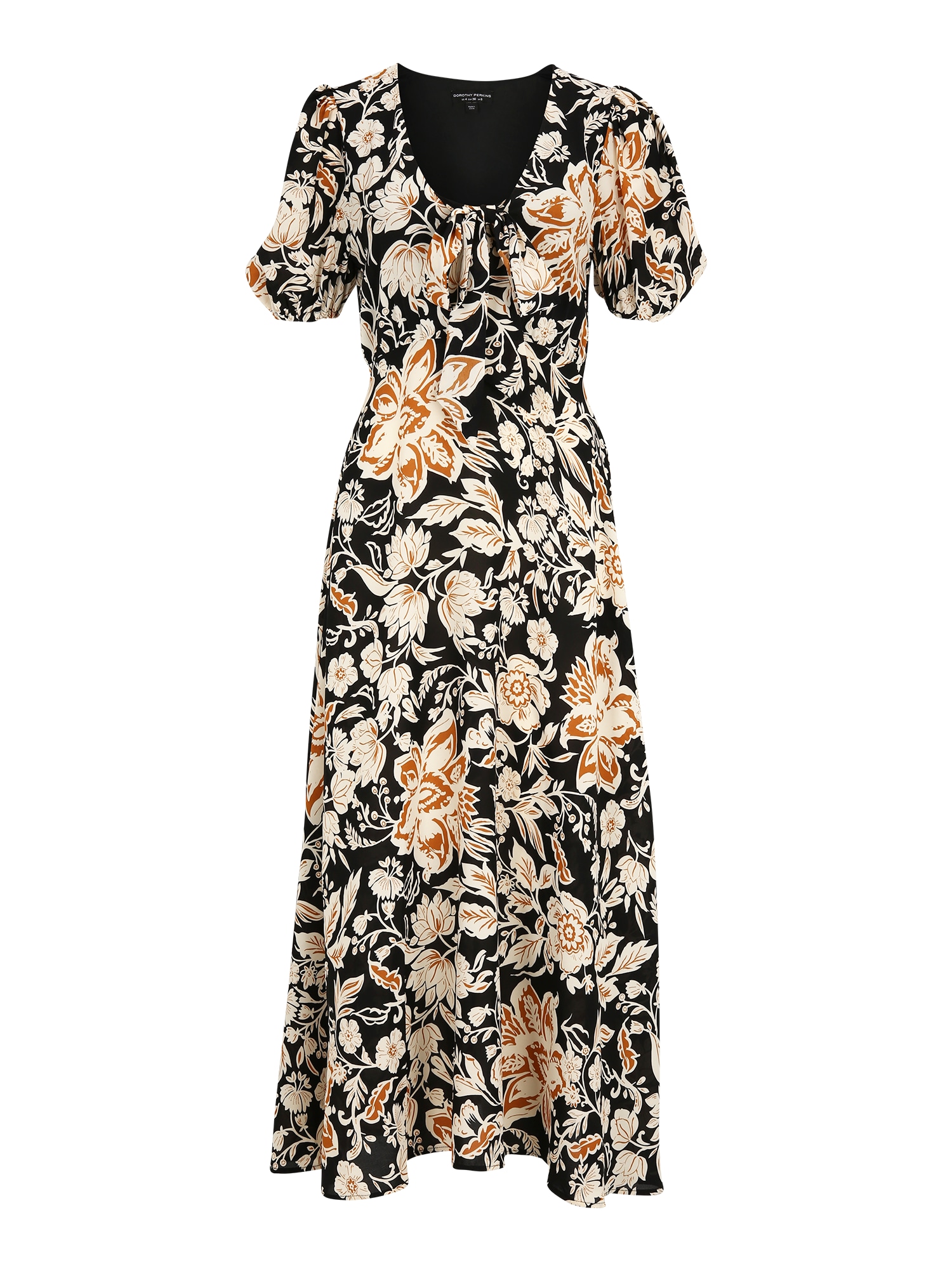 Dorothy Perkins Obleka  bež / karamel / črna