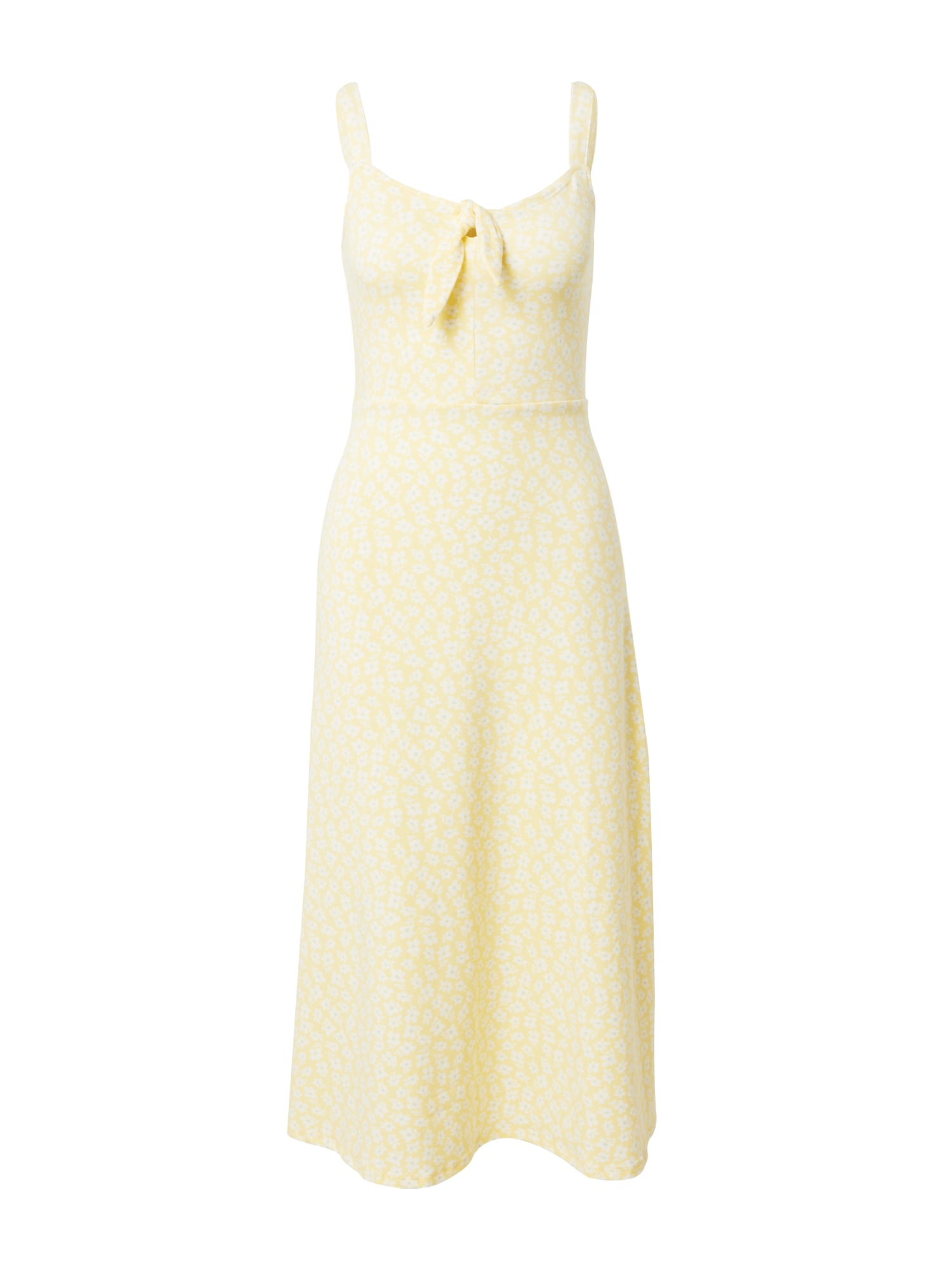 Dorothy Perkins Obleka  pastelno rumena / bela