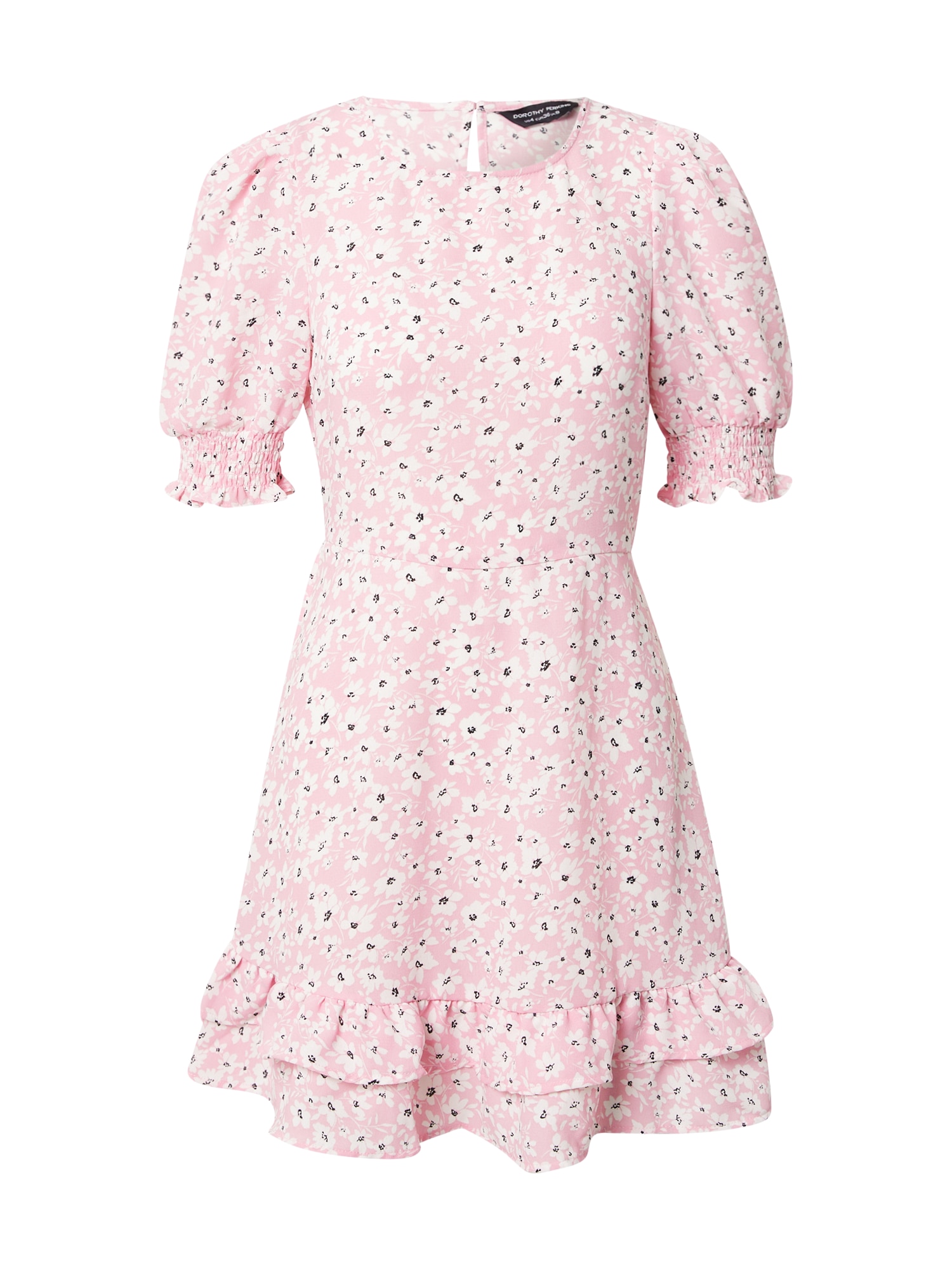 Dorothy Perkins Obleka  roza / črna / bela