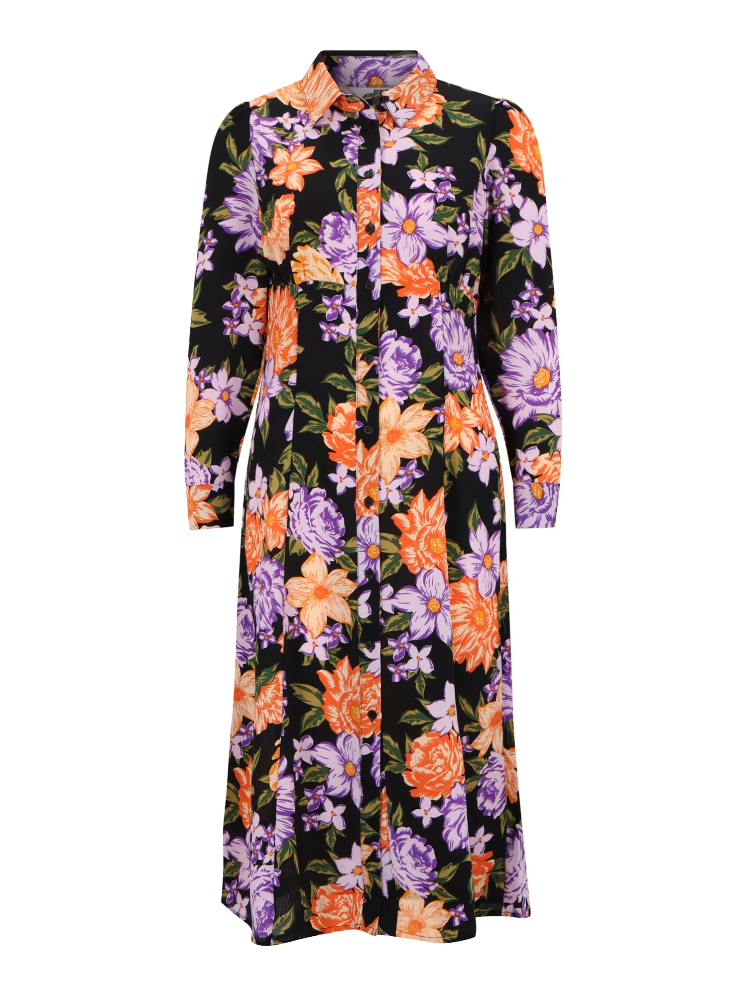 Dorothy Perkins Petite Dolga srajca  zelena / lila / oranžna / črna