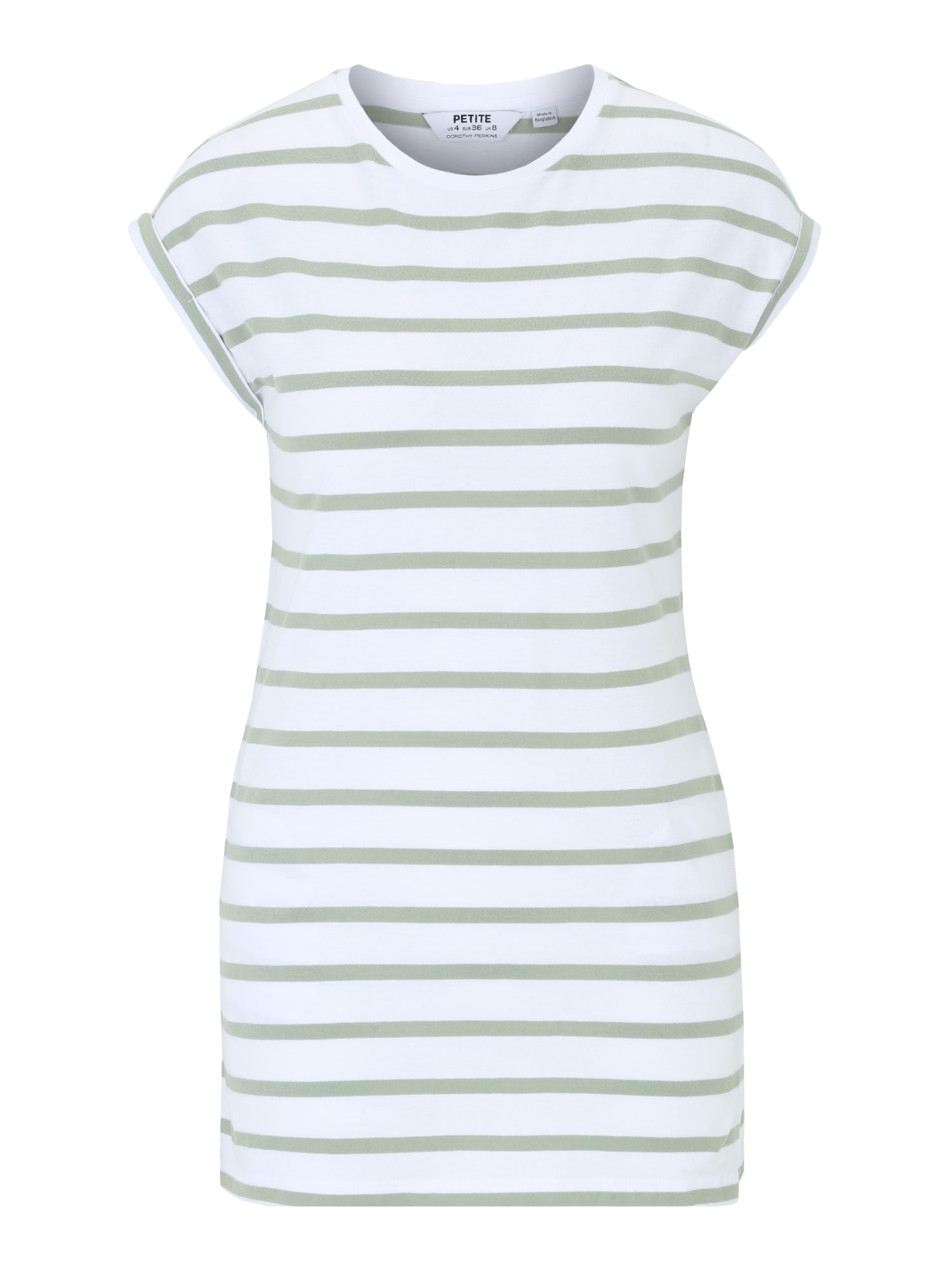 Dorothy Perkins Petite Majica  azur / svetlo zelena