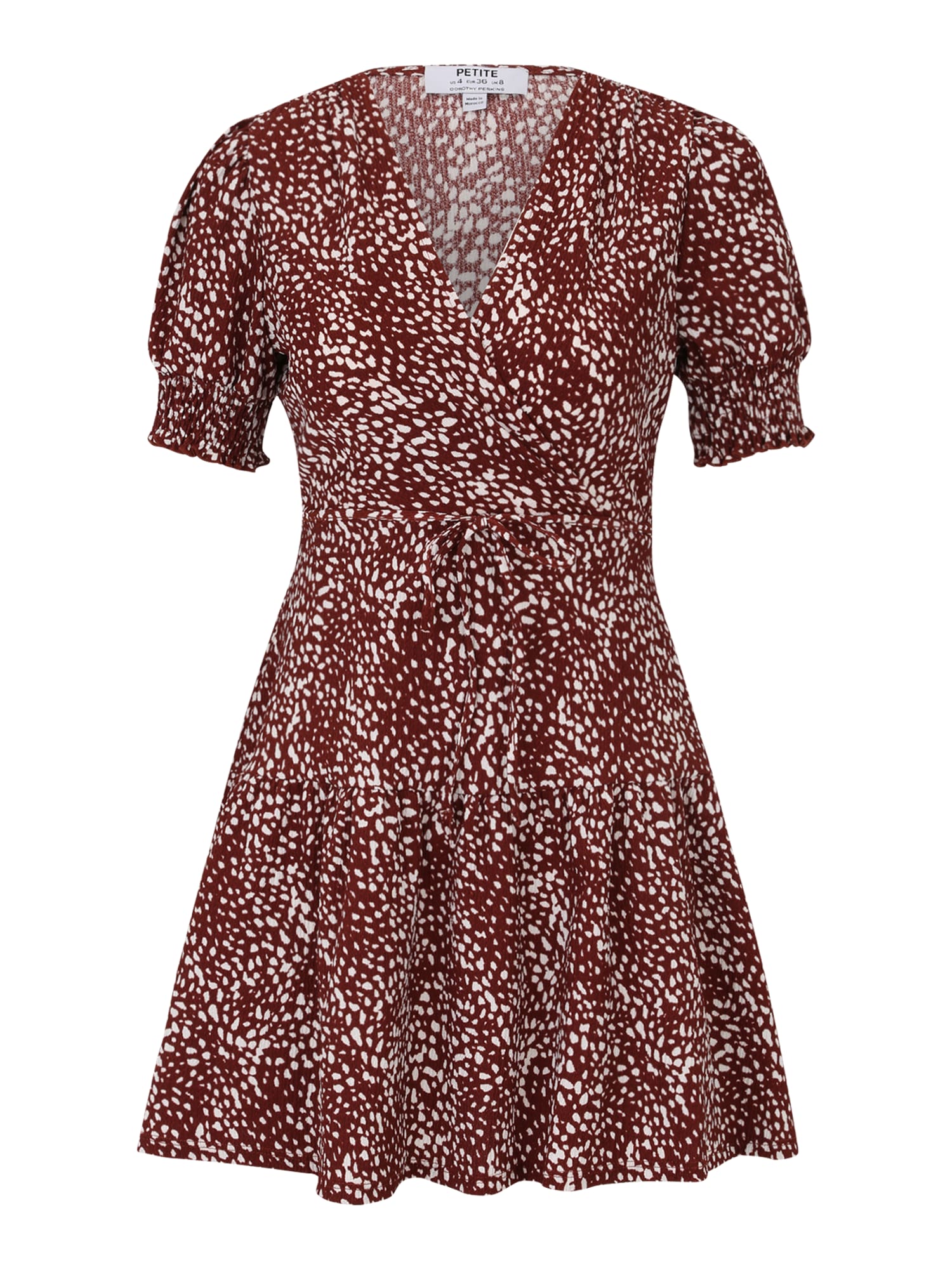 Dorothy Perkins Petite Obleka  češnjevo rdeča / bela