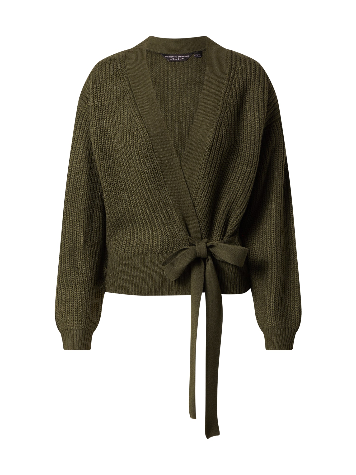 Dorothy Perkins Pletena jopa  temno zelena