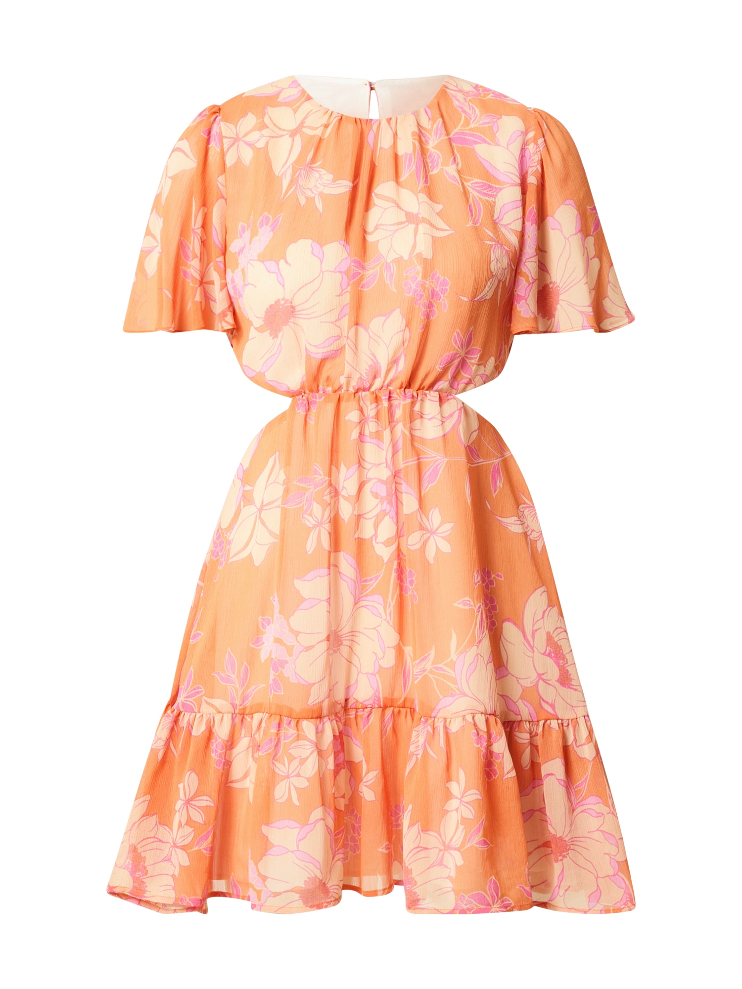 Dorothy Perkins Poletna obleka  bež / oranžna / roza