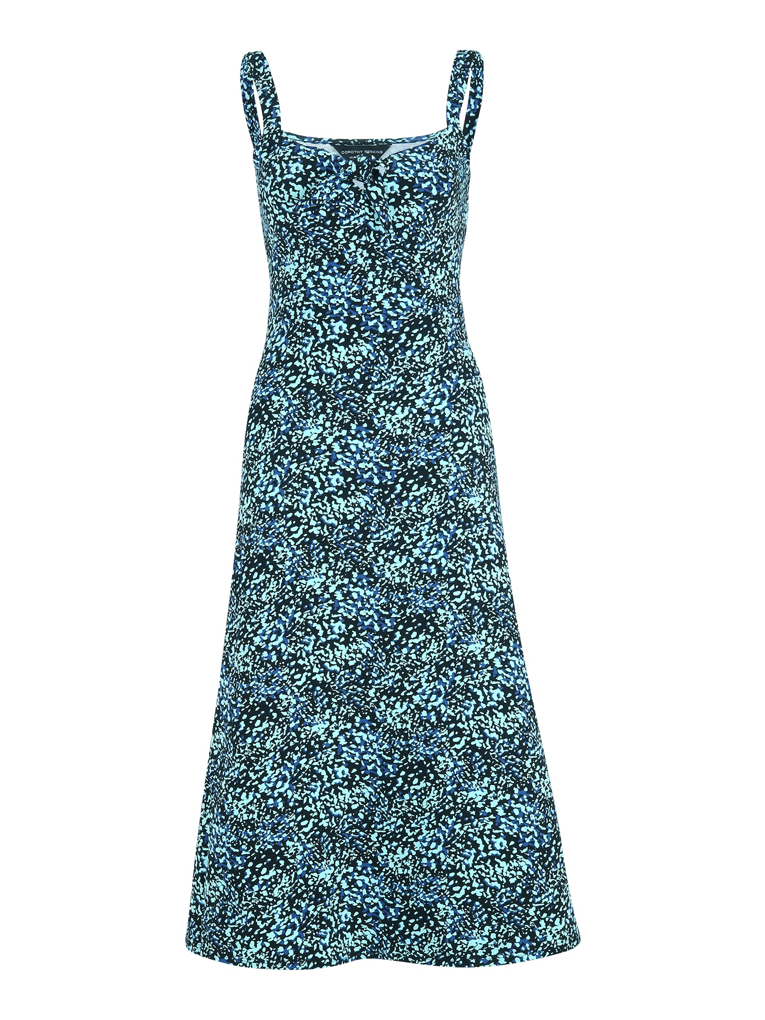 Dorothy Perkins Poletna obleka  modra / črna