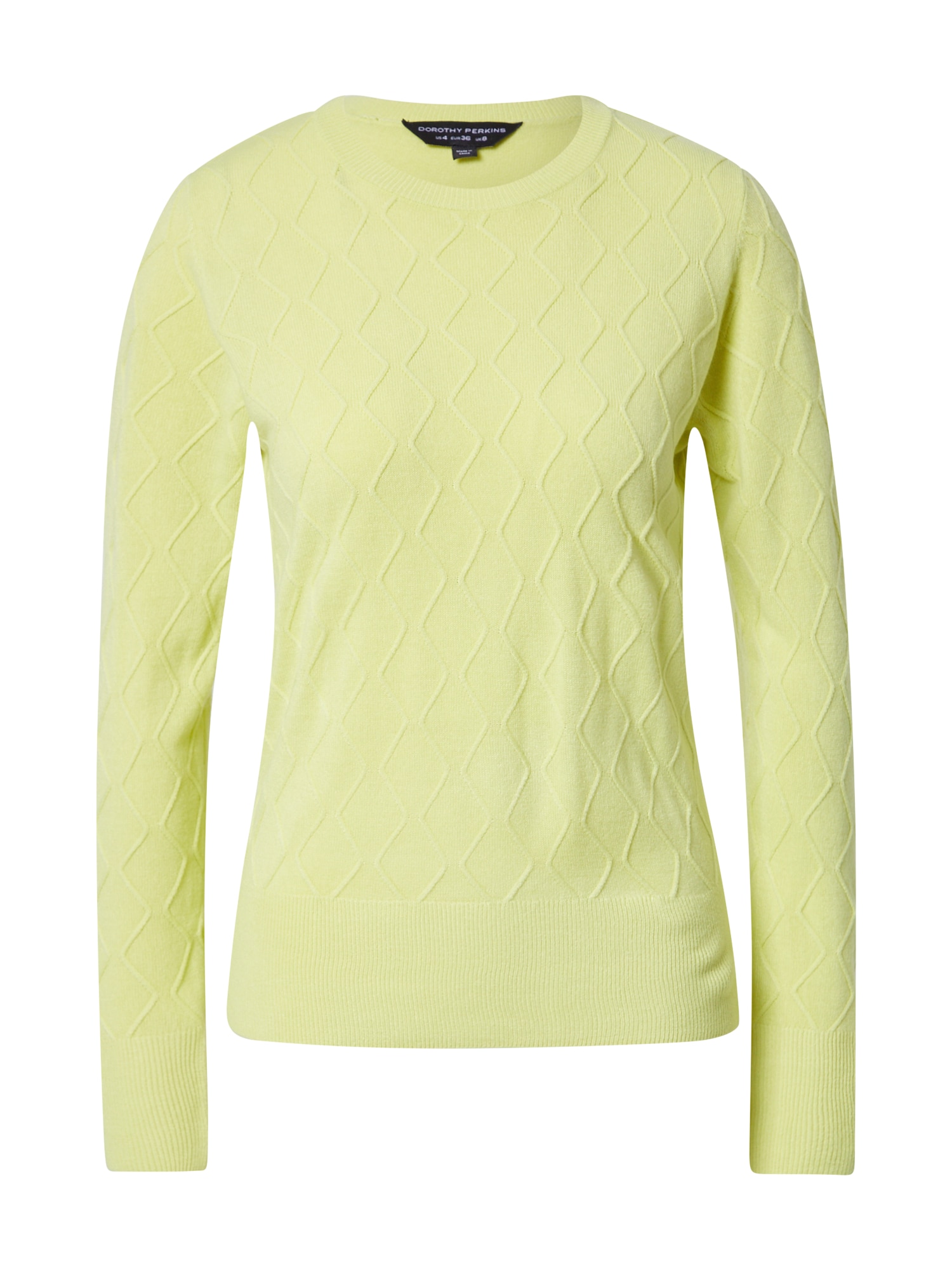 Dorothy Perkins Pulover 'Diamond'  svetlo zelena