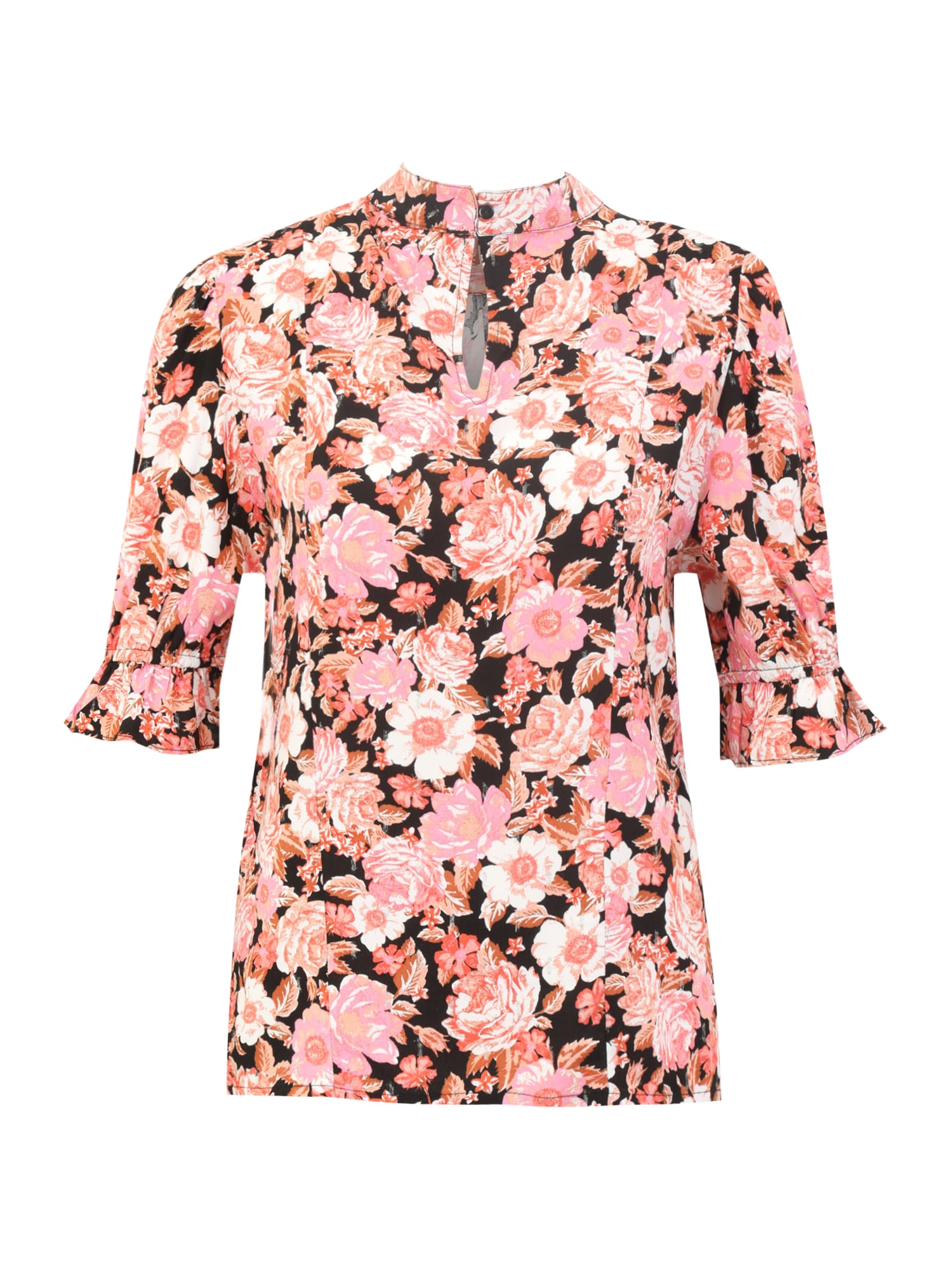Dorothy Perkins Tall Bluza  kremna / roza / pitaja / črna