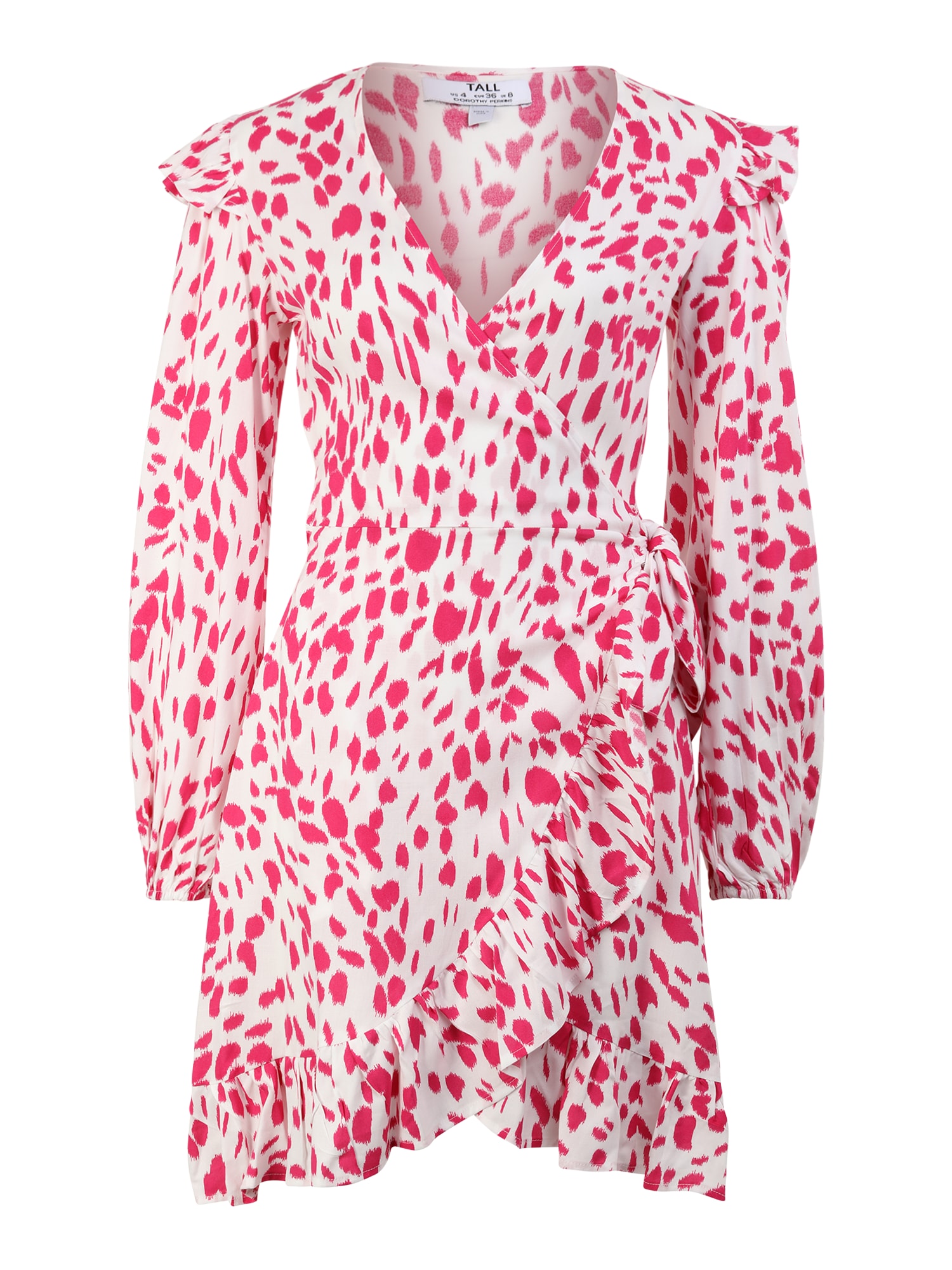Dorothy Perkins Tall Obleka  roza / bela