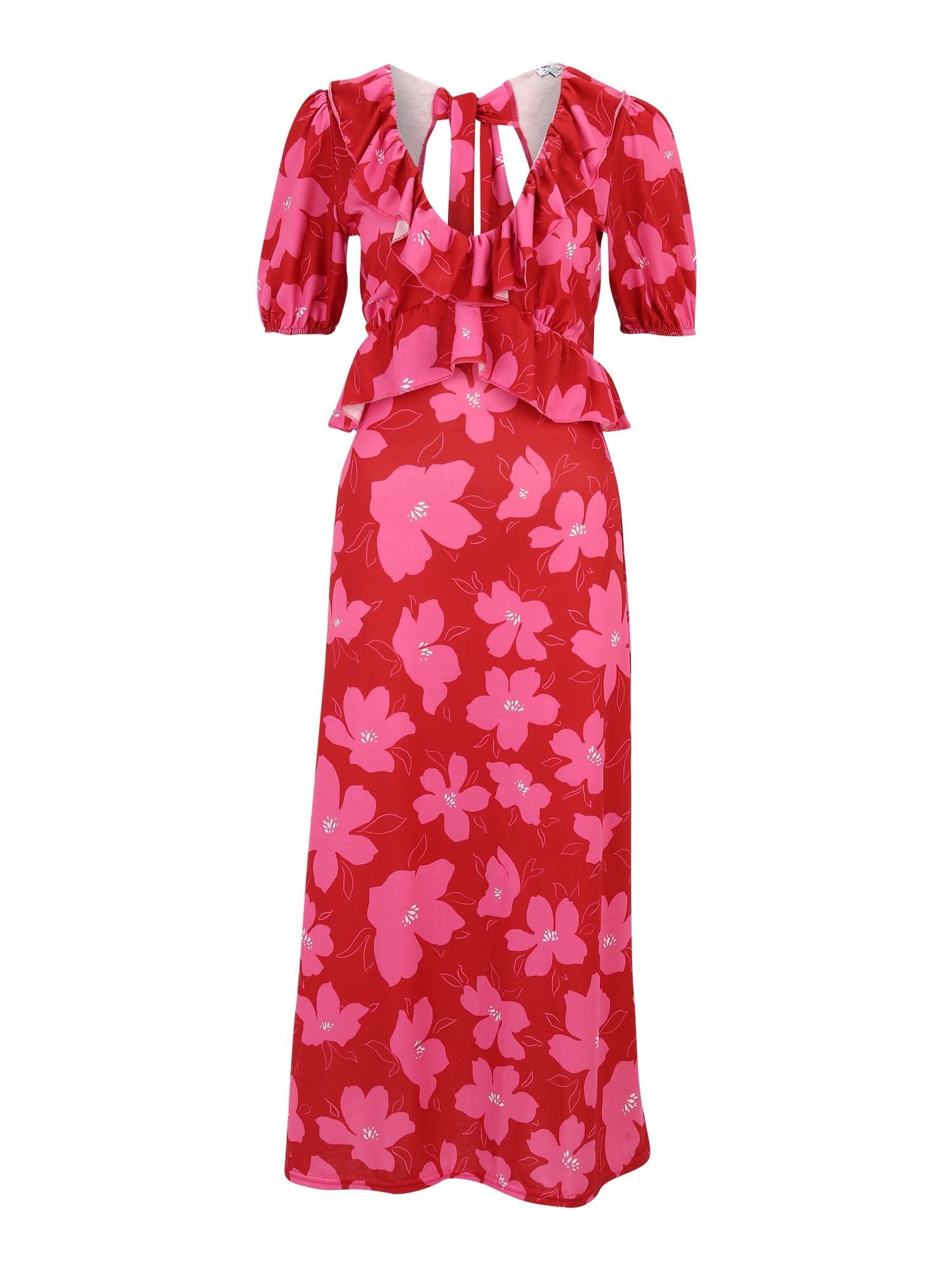 Dorothy Perkins Tall Obleka  roza / rdeča / bela