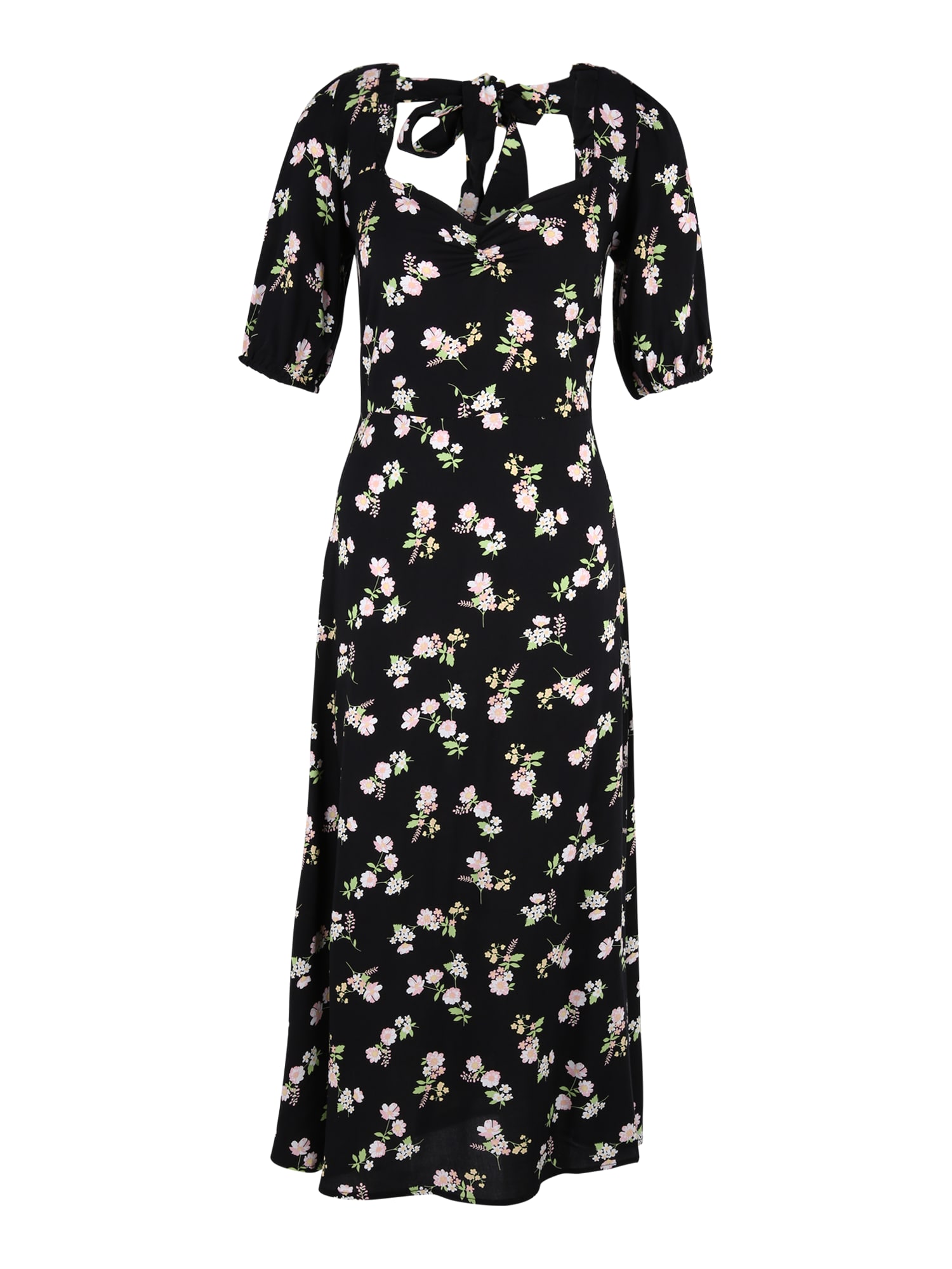 Dorothy Perkins Tall Obleka  zelena / roza / črna