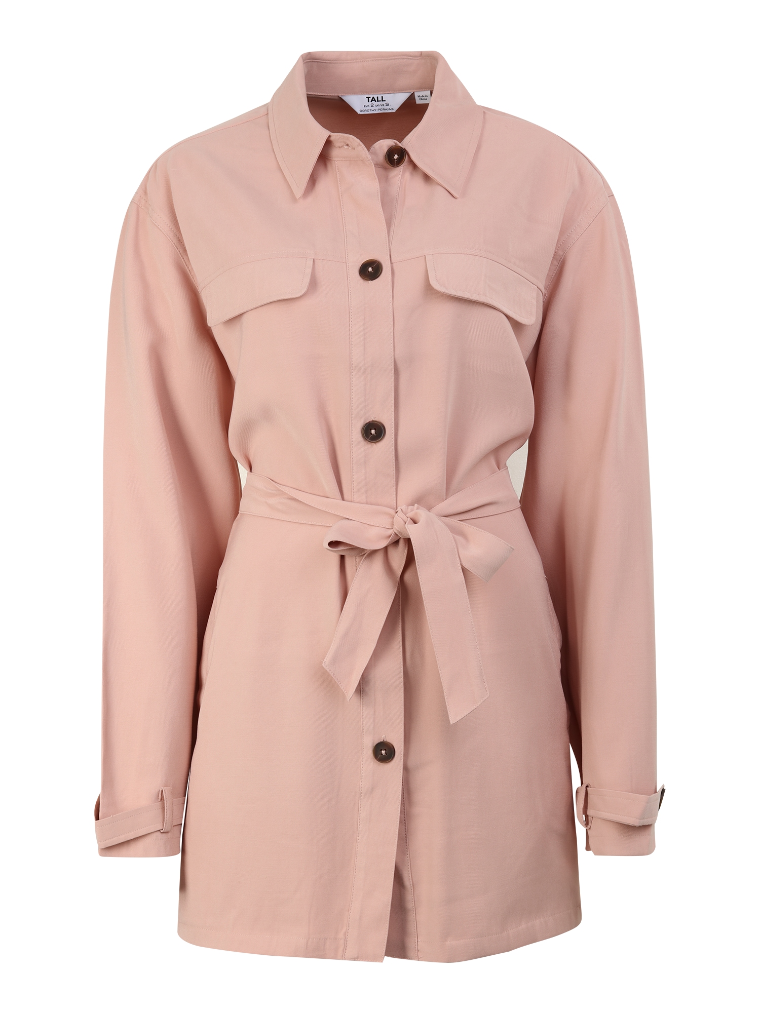 Dorothy Perkins Tall Prehodna jakna  staro roza