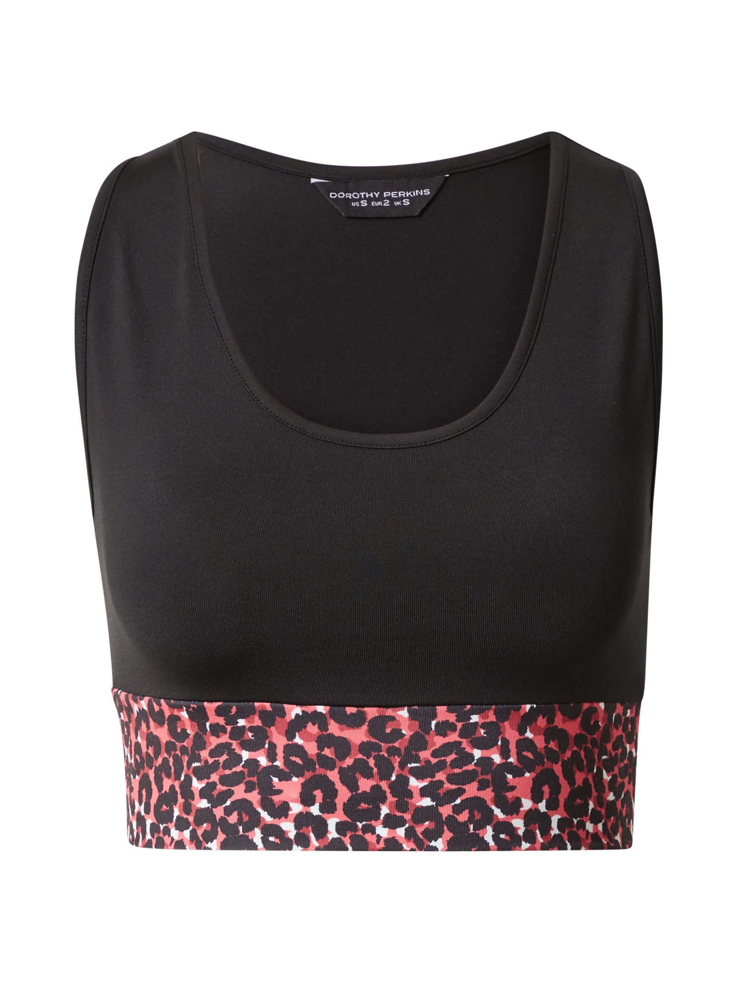 Dorothy Perkins Top  rdeča / črna / bela