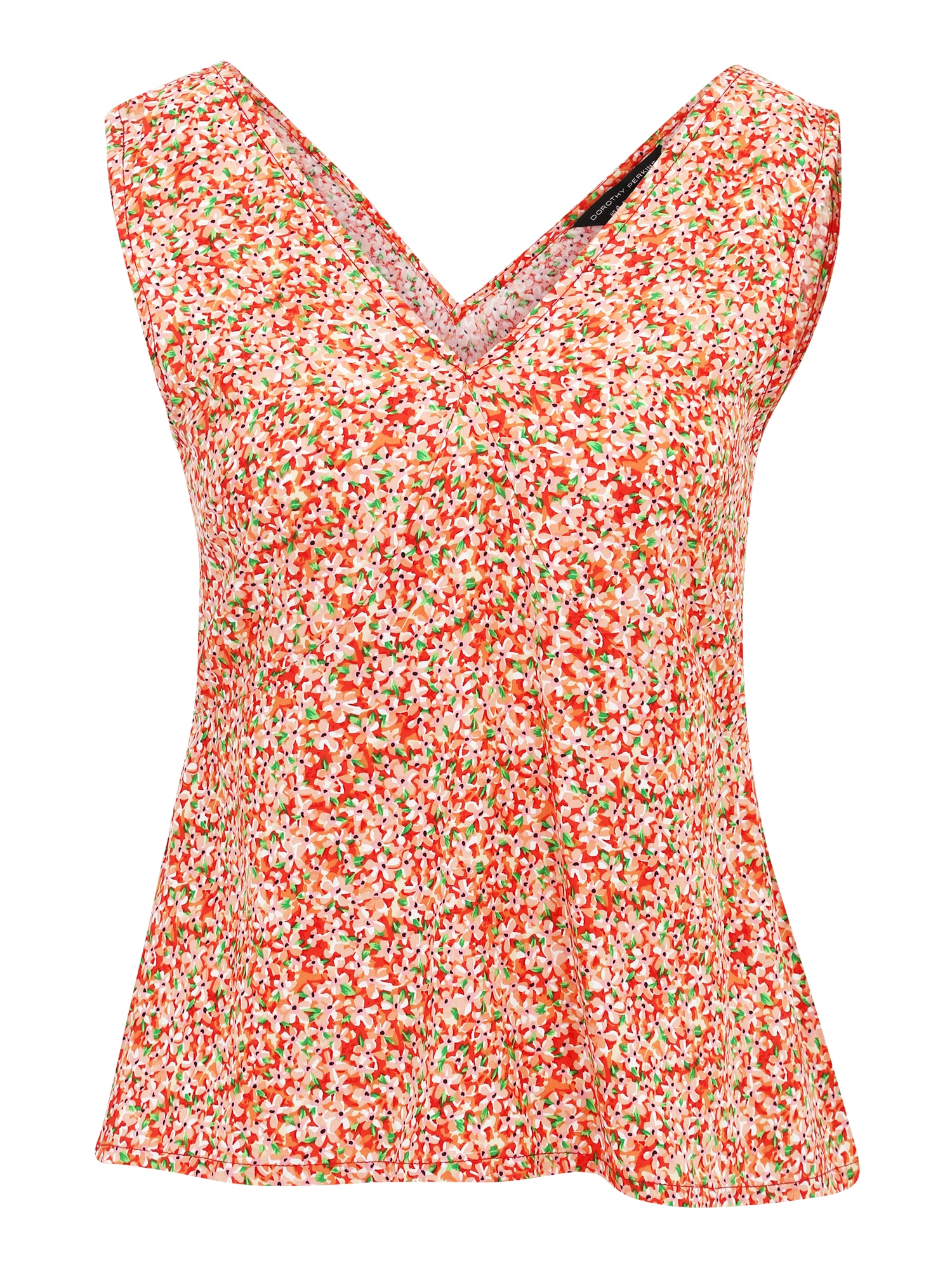 Dorothy Perkins Top  zelena / breskev / rdeča